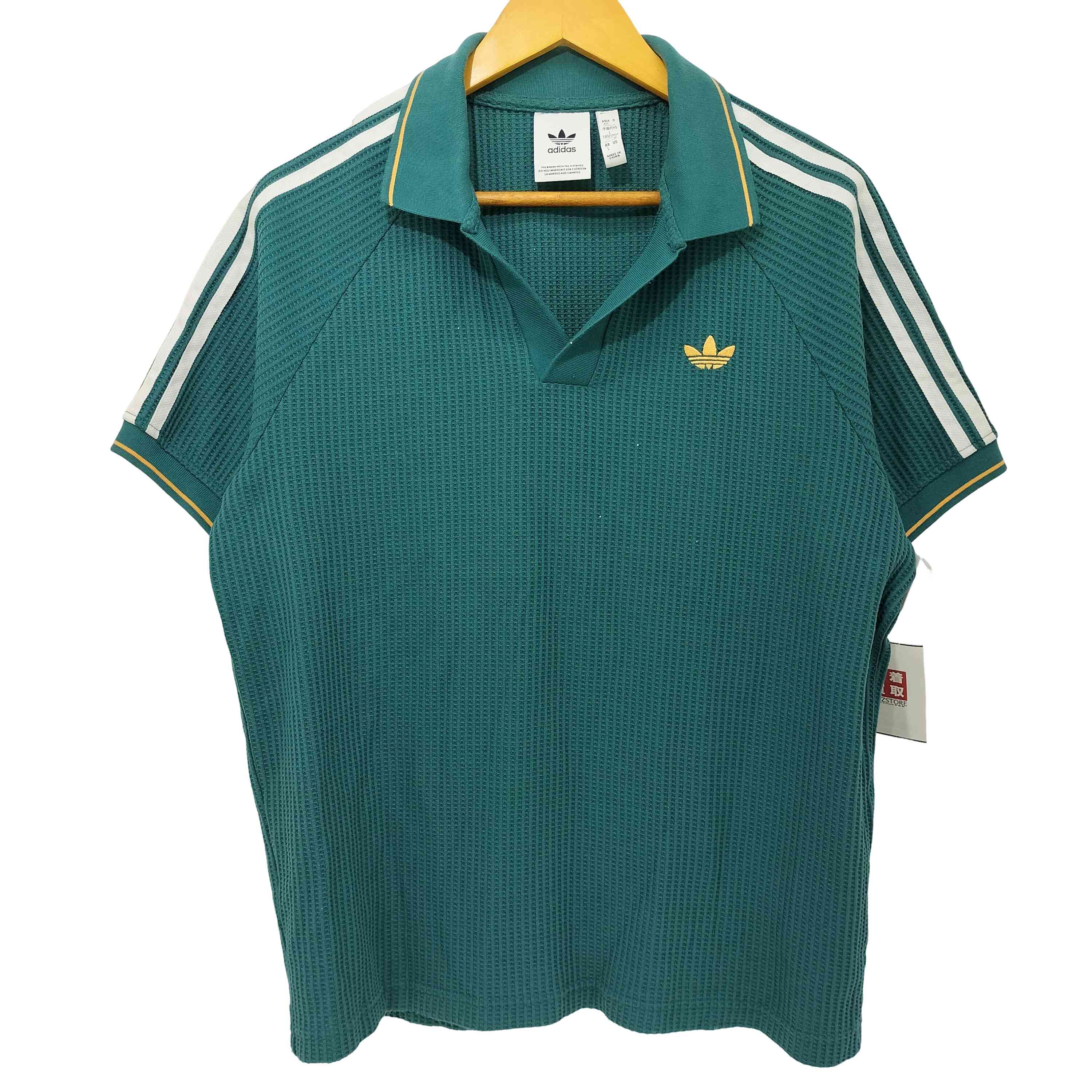 新品2XL Adidas ポロシャツ 半袖 ワッフル ニット KC0690 楽天市場】 【公式】アディダス adidas 返品可 ライフスタイル