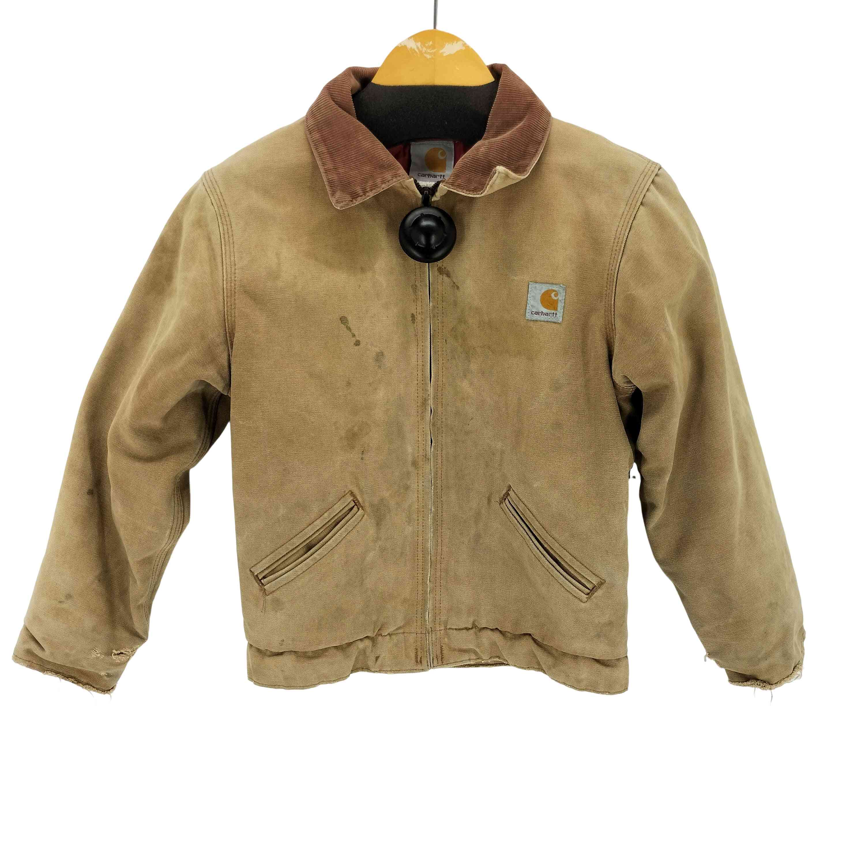 【中古】鉄道車両ハート型 Carhartt 00s USA製 自動車の街上衣 メンズ 書きあらわす無