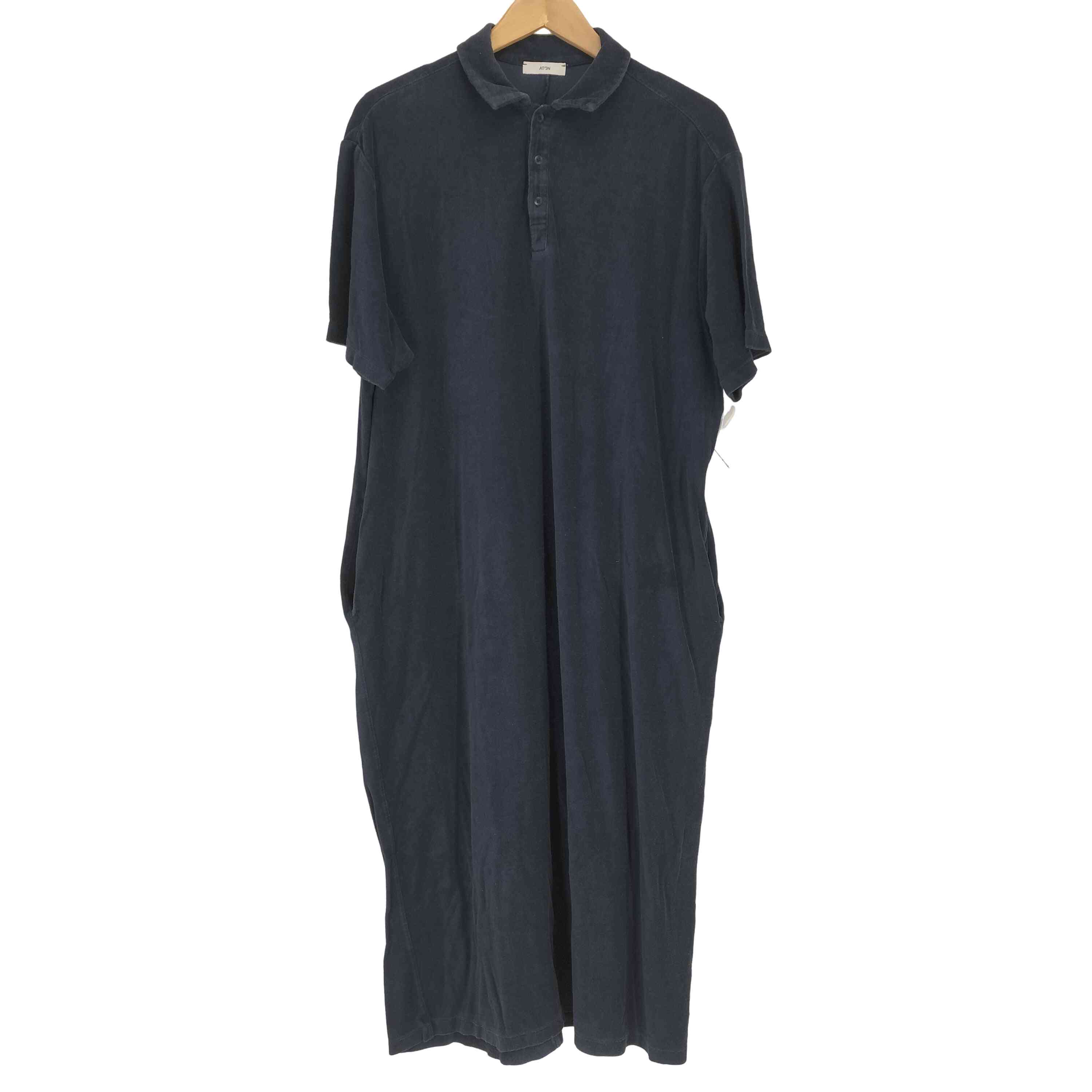 【中古】エイ英トン ATON MICRO COTTON PILE ポロお召しもの レディース  01