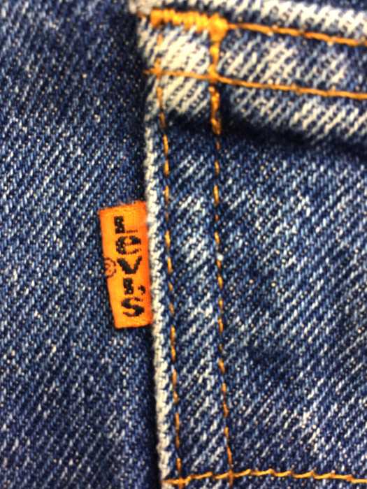 orange label levis