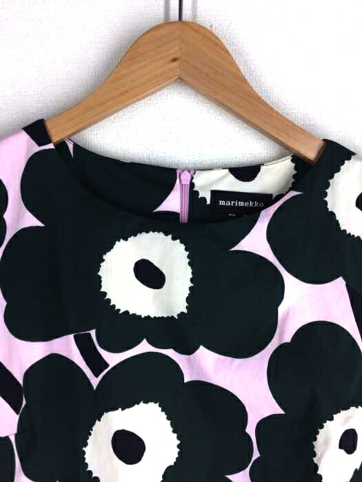 楽天市場 Marimekko マリメッコ ワンピース レディース ピンク系 緑系 Jpn 36 日本サイズ S M 相当 Aラインウニッコ ワンピース 中古 ブランド古着バズストアbazzstore 0711 Bazzstore ブランド古着バズストア