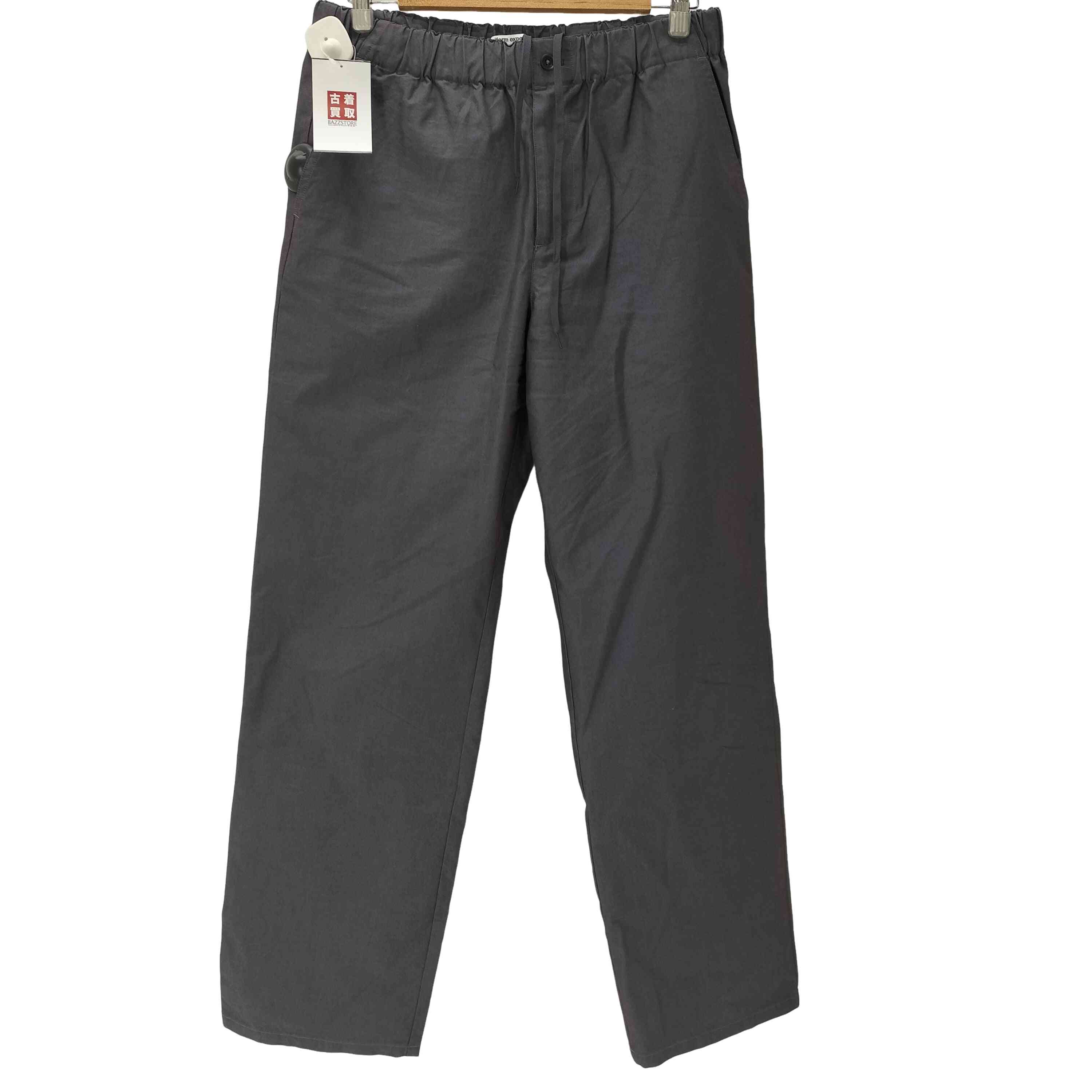 【中古】ユニフォームエクスペリメント uniform experiment 26SS CHAMBRAY COMFORT UTILITY PANTS シャンブレー コンフォート ユーリティー パンツ メンズ JPN：3