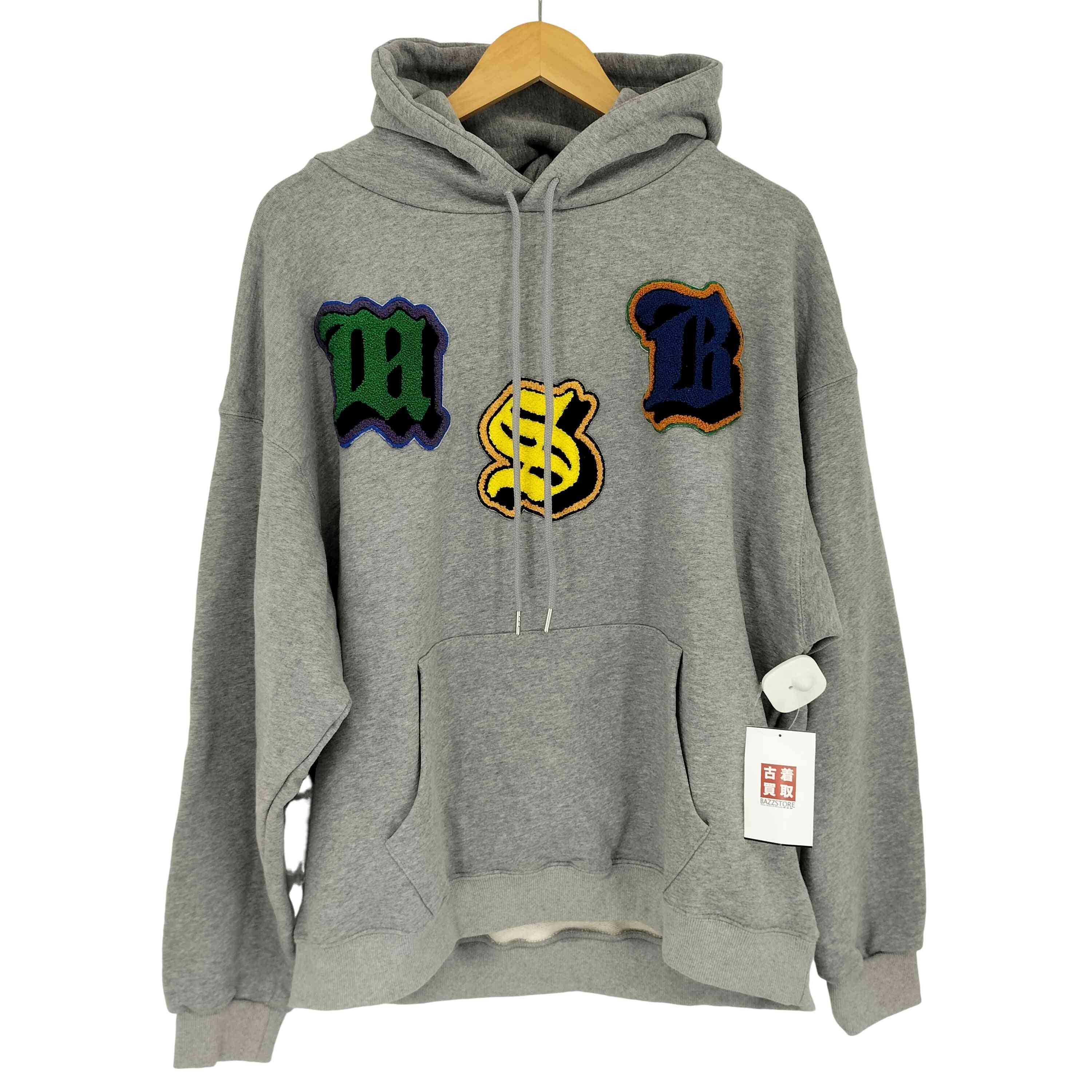 【中古】マイシュガーベイブ My Sugar Babe / MSB OLD ENGLISH PATCH MAX WEIGHT HOODIE レディース JPN：L