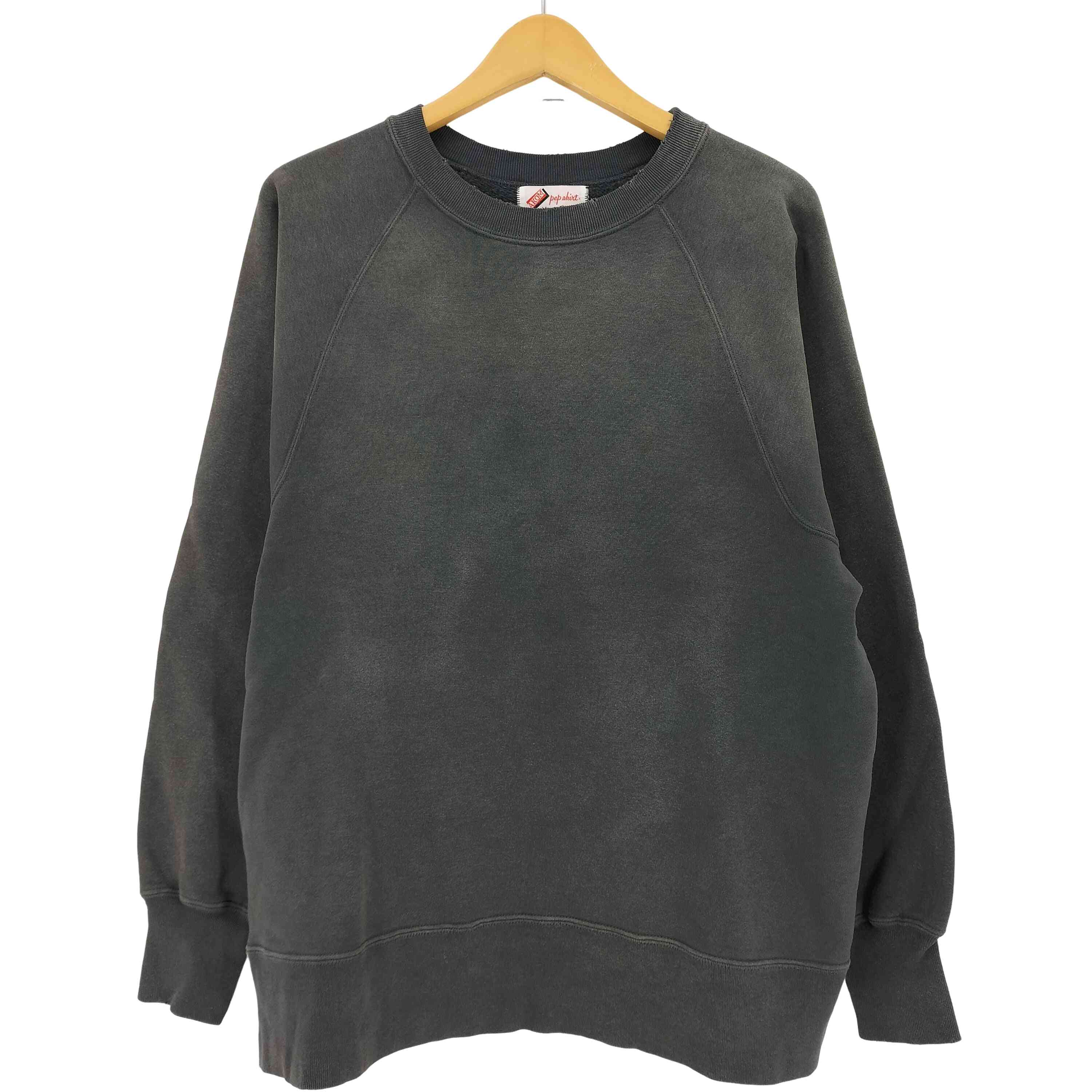 【中古】グラッドハンド GLADHAND AKOM - SWEAT 10.7Oz GUSSET ACTION SLEEVE 10.7薬局衡オンス お客さま 動き 不都合産業 ラグランスリーブスウェット 調教師 メンズ  M