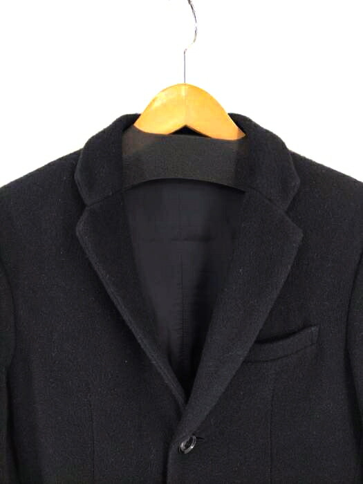 楽天市場 Studious ステュディオス チェスターコート メンズ 黒系 Jpn M 日本サイズ M 相当 ウールチェスターコート 中古 ブランド古着バズストアbazzstore Bazzstore ブランド古着バズストア