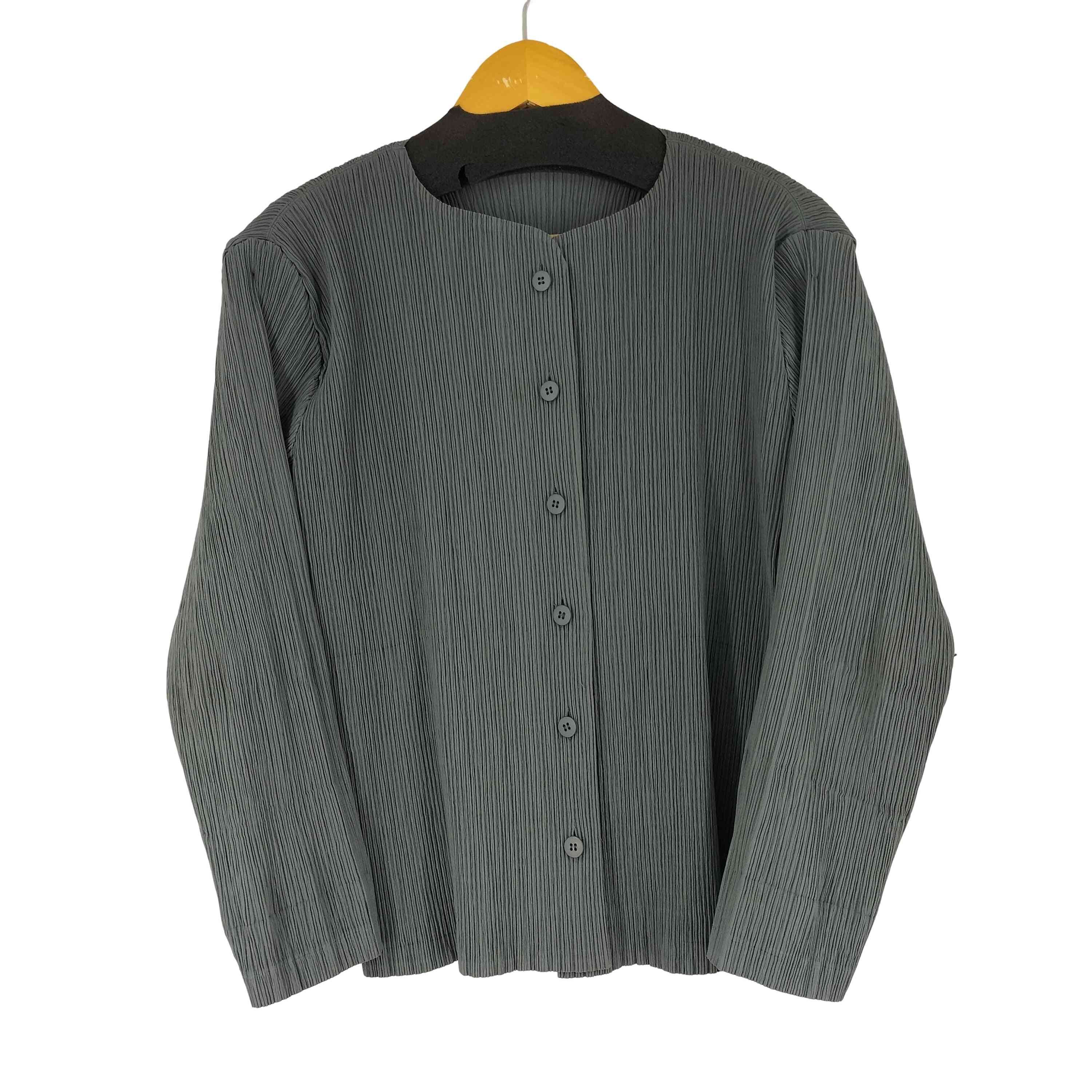 【美品】PLEATS PLEASE プリーツ長袖カーディガン 楽天市場】ISSEY MIYAKE イッセイ ミヤケ PLEATS PLEASE