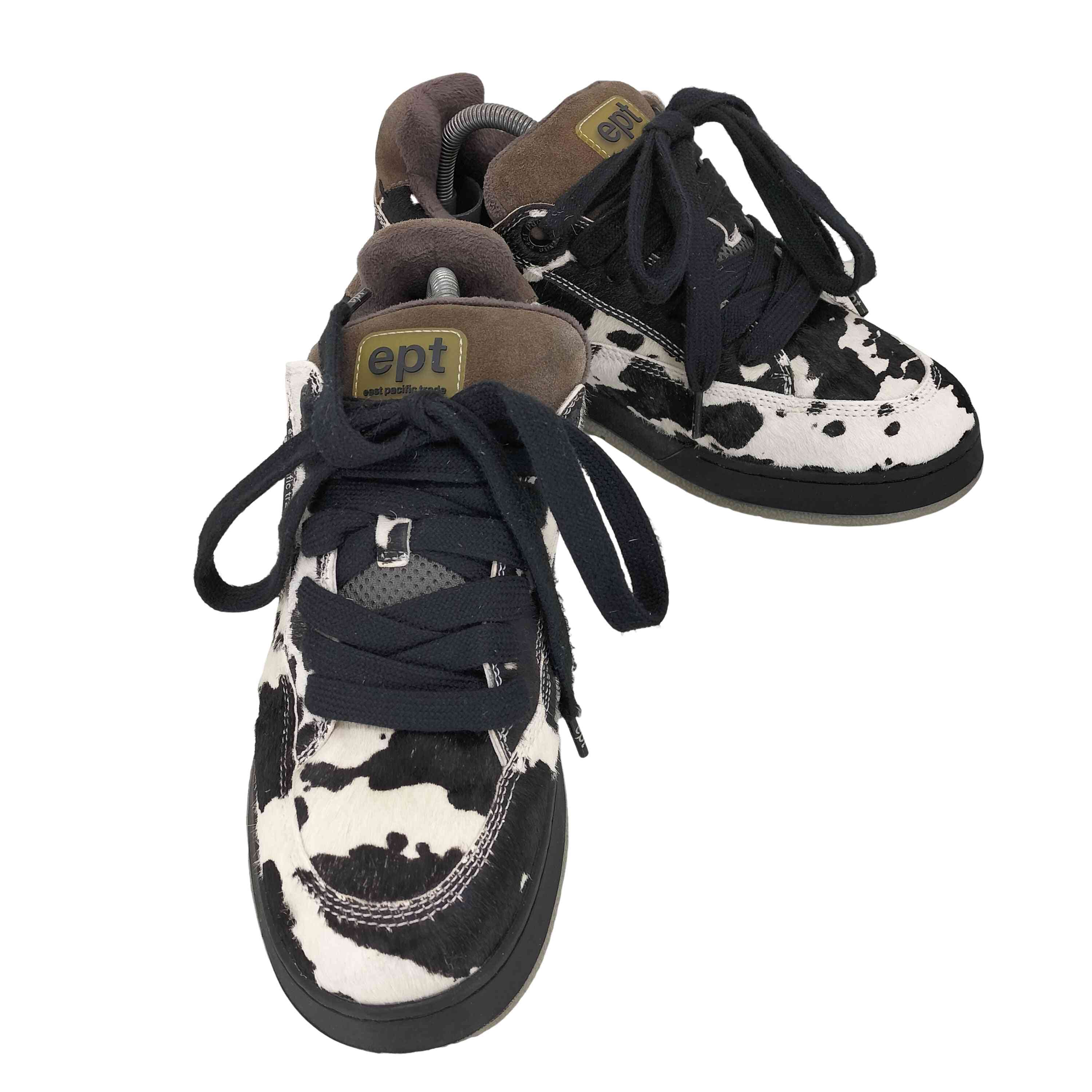 【中古】ユーズドフルギ USED古着 {{ept east pacific trade}}Fat Milk Cow/Brown ローカットスニーカー メンズ JPN：27