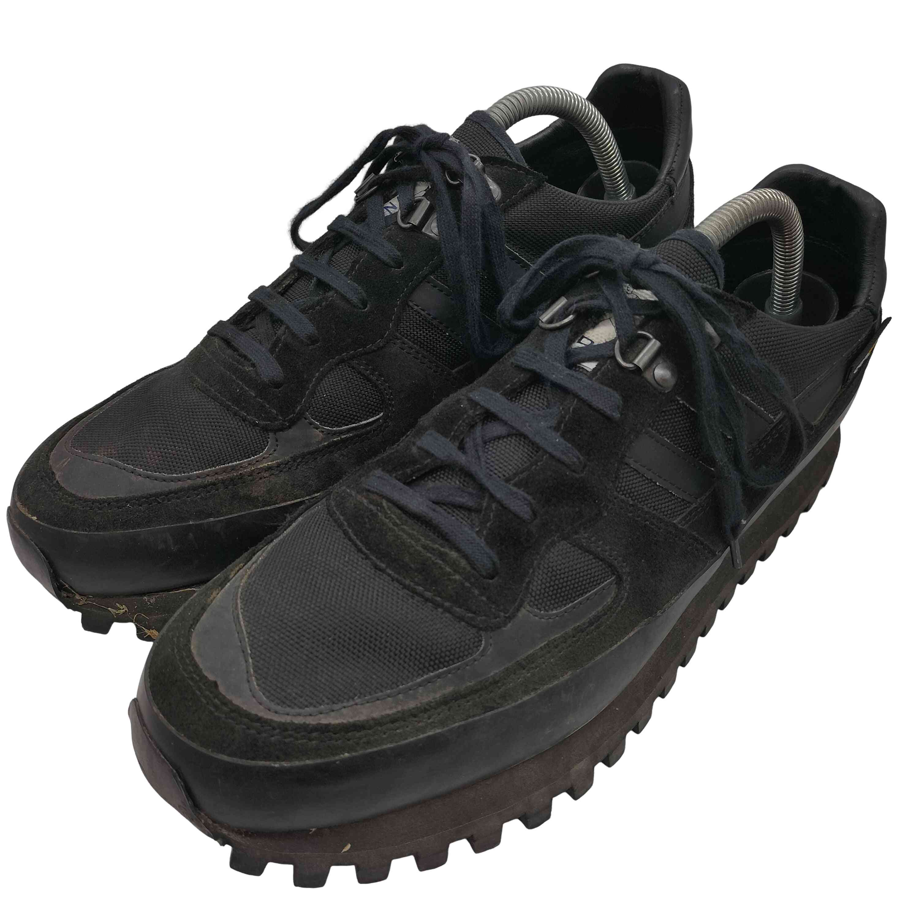 【中古】ユーズドフルギ USED古着 Marathon ZAD 2208CLS コーデュラナイロン×レザースニーカー メンズ JPN:41 |BAZZSTORE ブランド古着バズストア