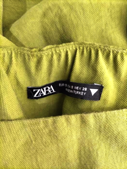 楽天市場 Zara ザラ ワンピース レディース 緑系 Jpn S スクエアネック パフスリーブドレスワンピース 中古 ブランド古着バズストアbazzstore Bazzstore ブランド古着バズストア