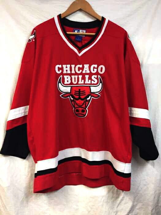 Authentics Starter オーセンティックスターター スウェット トレーナー メンズ 赤系 白系 Jpn M 日本サイズ M 相当 Chicago Bulls 刺繍ゲームシャツ ロングtシャツ 中古 ブランド古着バズストアbazzstore Runawayapricot Com