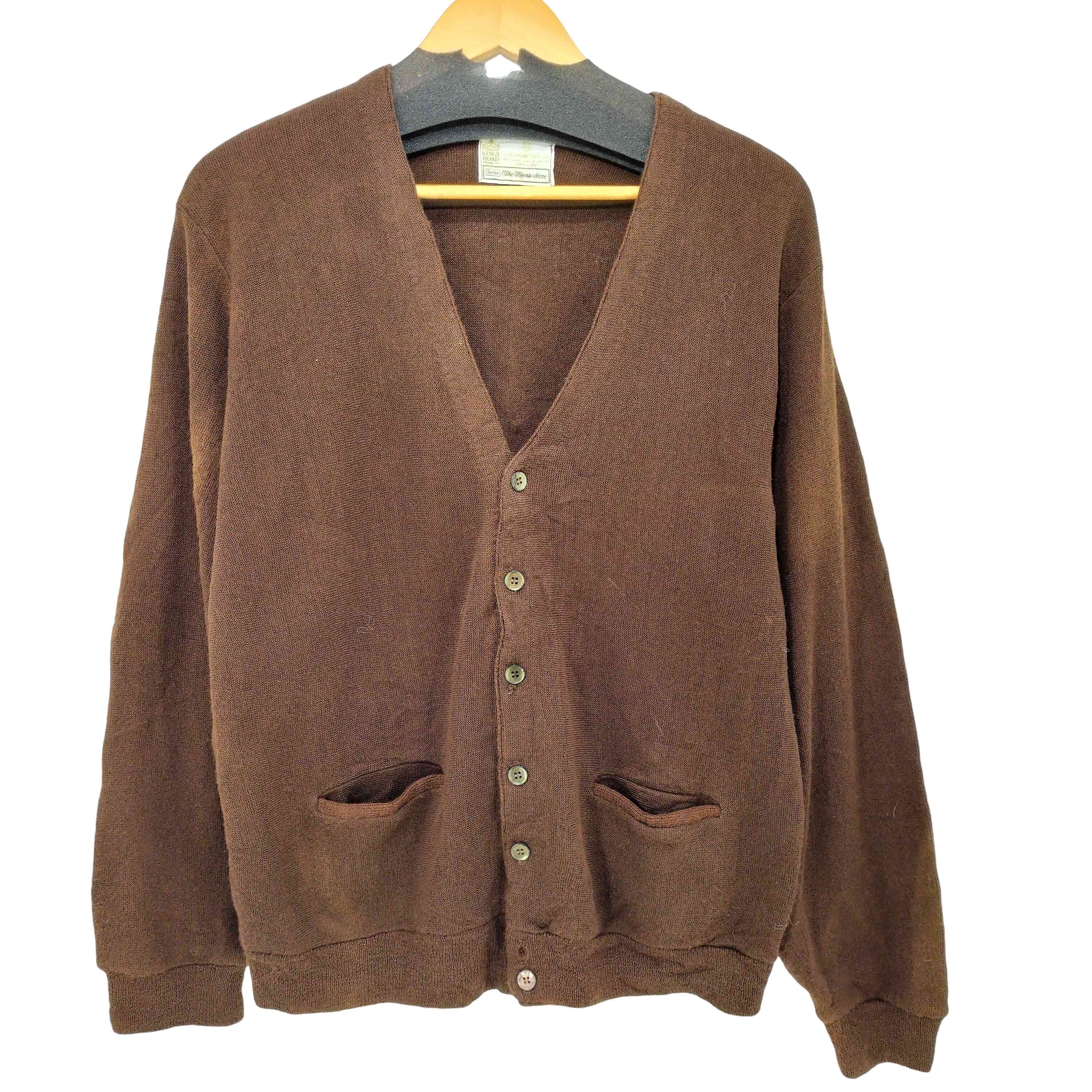 70s Sear 黒タグ　カーディガン 楽天市場】SEARS シアーズ 長袖 カーディガン Cardigan 70年代