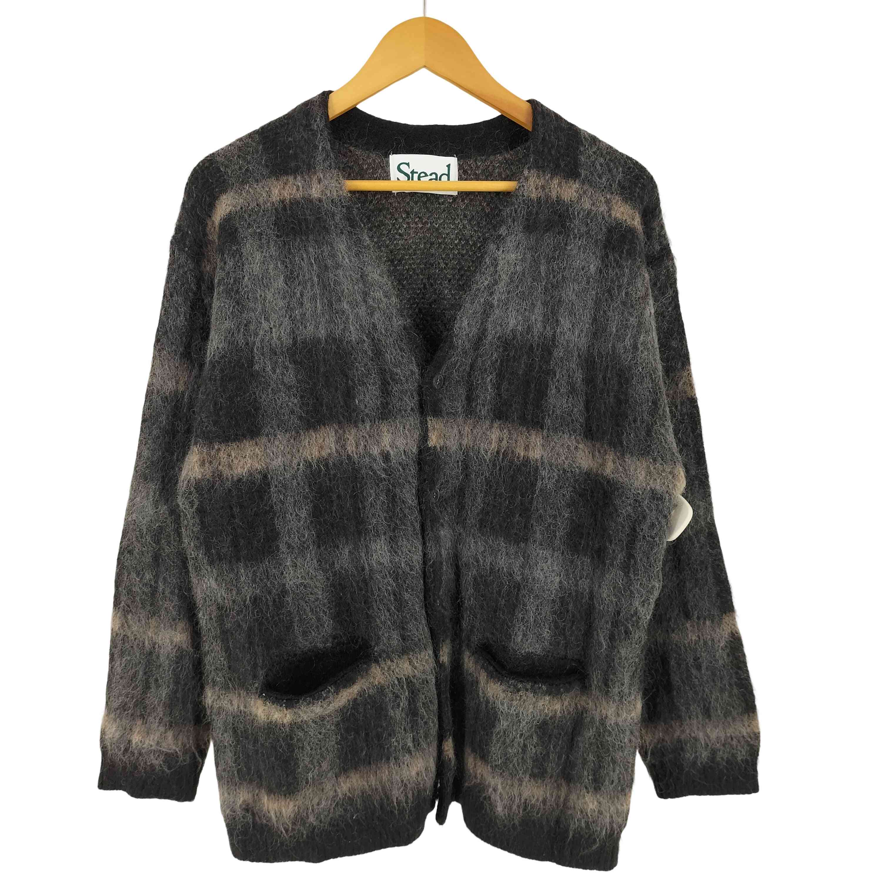 【中古】ユーズドフルギ USED古着 {{Stead}} モヘヤミックス 読み合わせるジレー casual メンズ  M