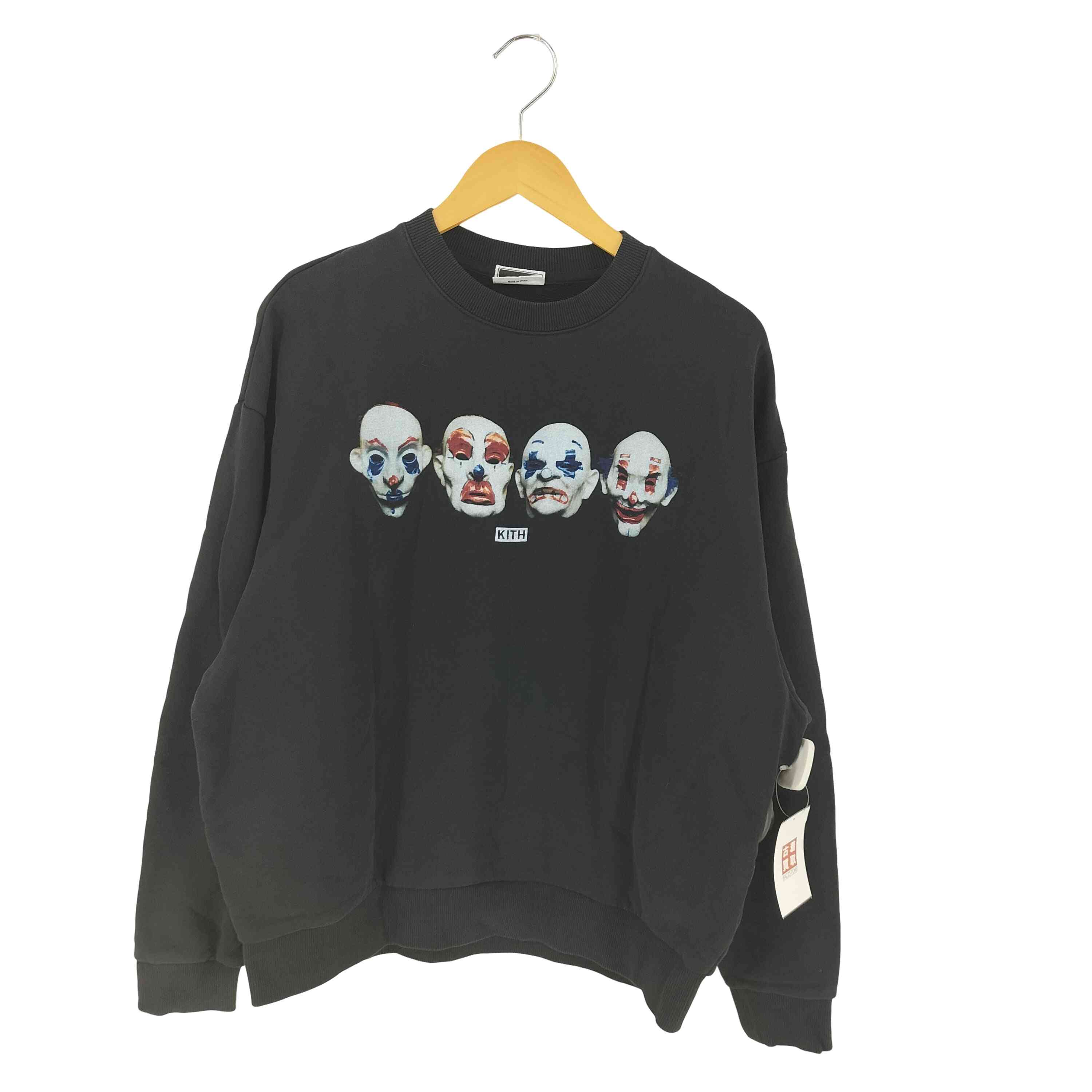 【中古】口吸い KITH Thugs Vintage Nelson Crewneck メンズ  M