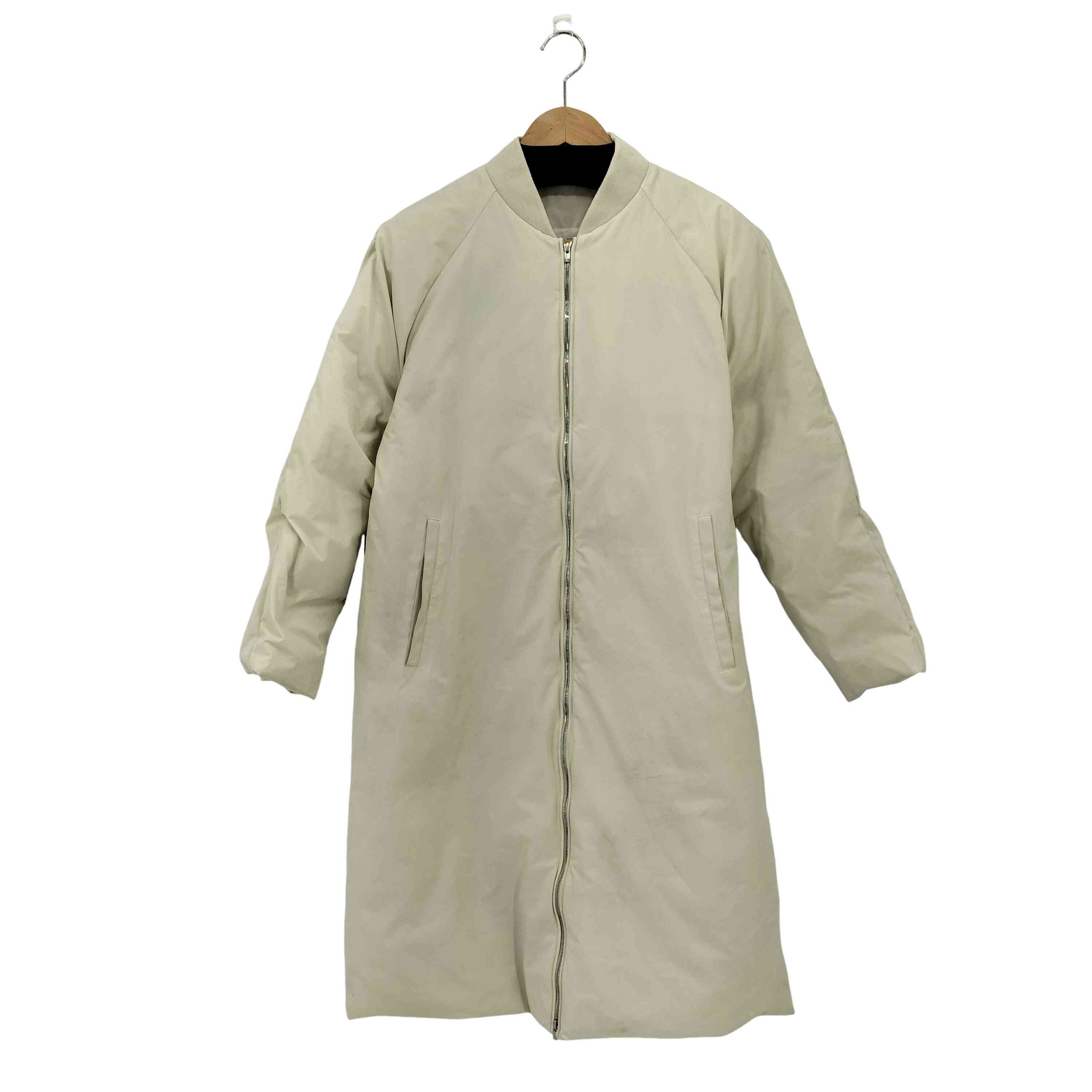 【中古】プレインピープル PLAIN PEOPLE フルジップ ロングダウンジャケット レディース 3