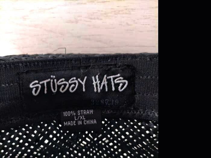楽天市場 Stussy ステューシー 麦わら帽子 メンズ 黒系 ストローハット 中古 ブランド古着バズストアbazzstore 1521 Bazzstore ブランド古着バズストア