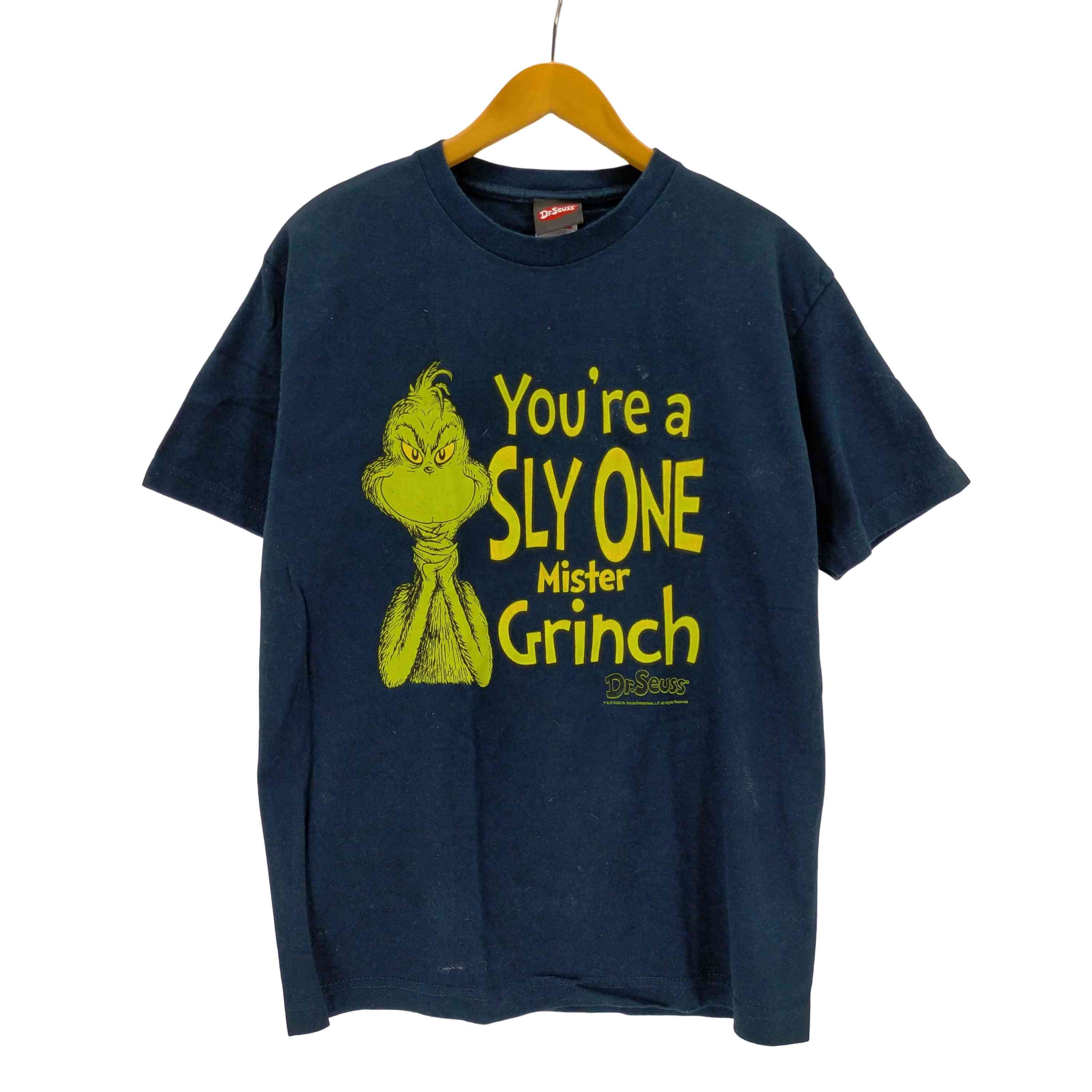 The GRINCH★グリンチ★Dr.Seuss★ドクタースース★Tshirt★Tシャツ★movie★映画★Christmas★ク size S】Dr.Seuss ドクタースース グリンチ ムービーT アニメ T