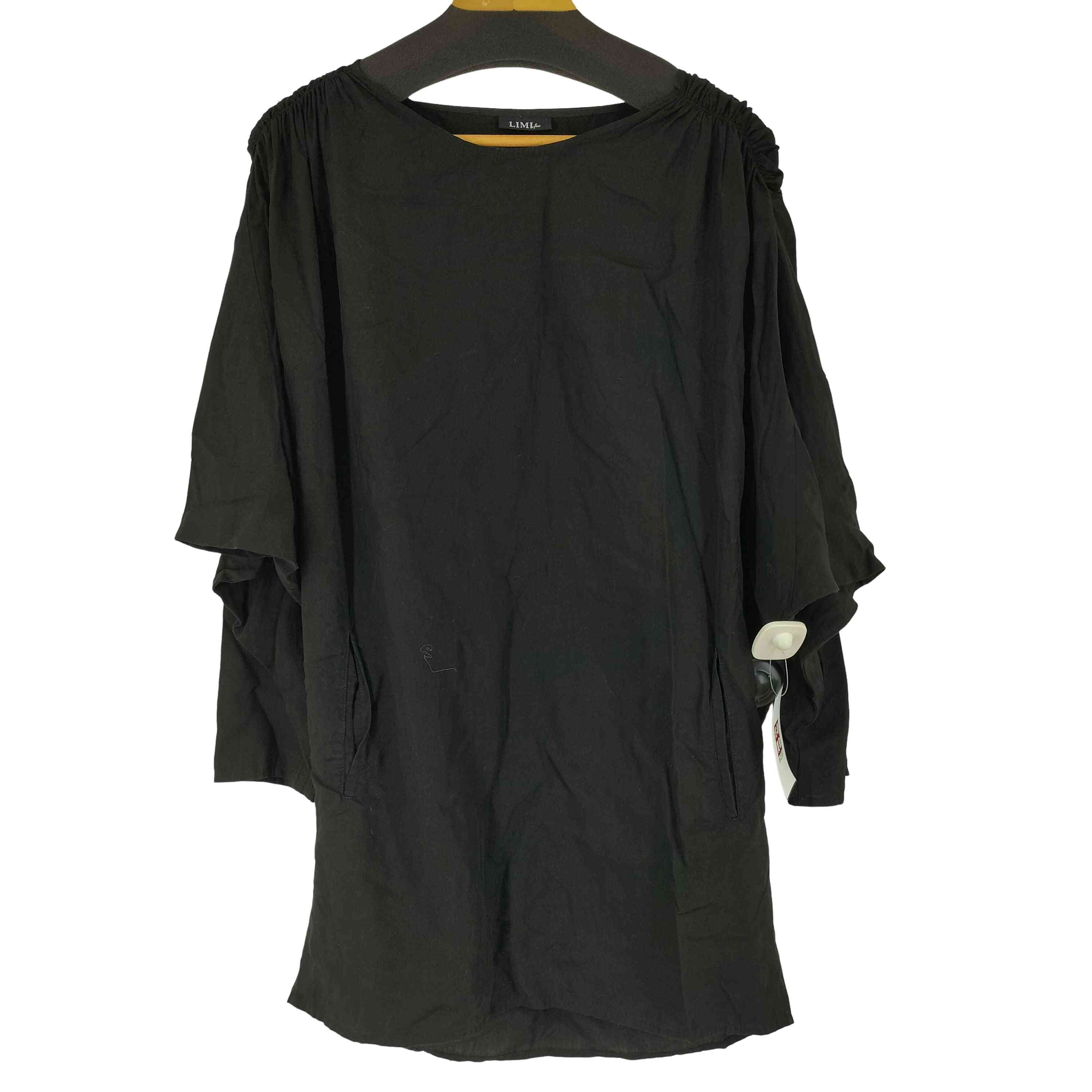 【中古】リミフゥ LIMI feu シャーリング ワンピース レディース JPN:S