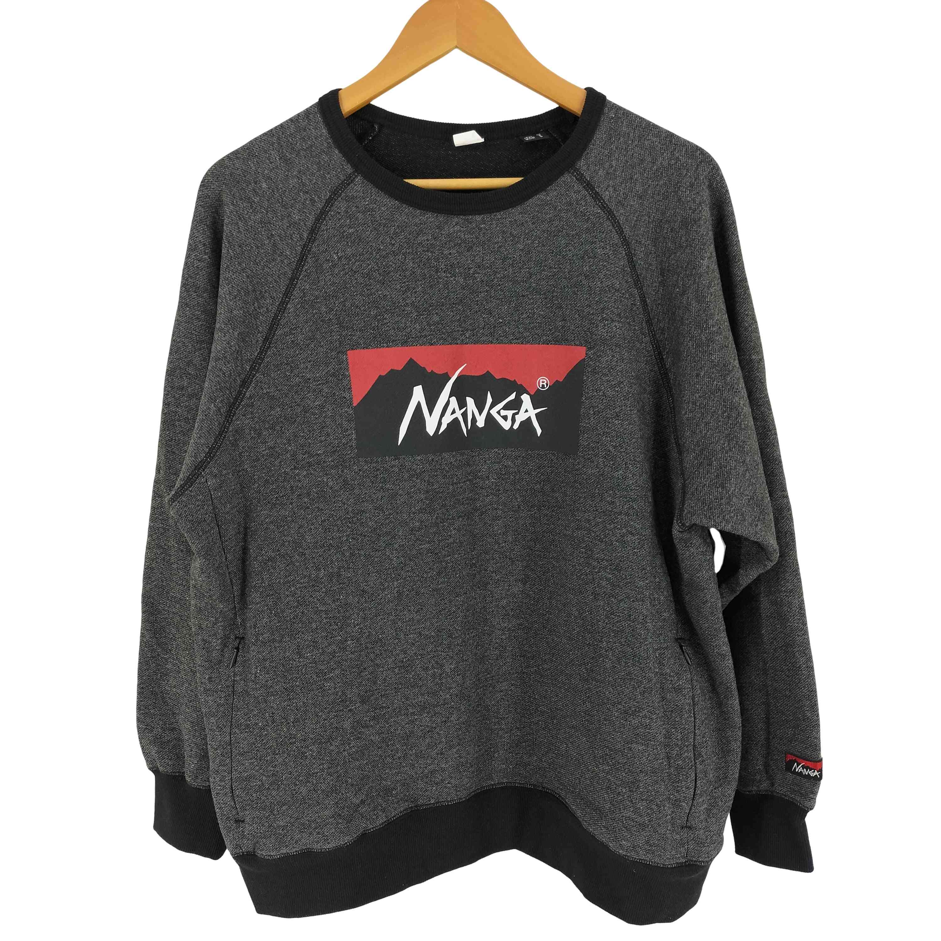 【中古】ナンガ NANGA エコ変わり種 ボックス席ロゴタイプ 汗水 メンズ JPN：M