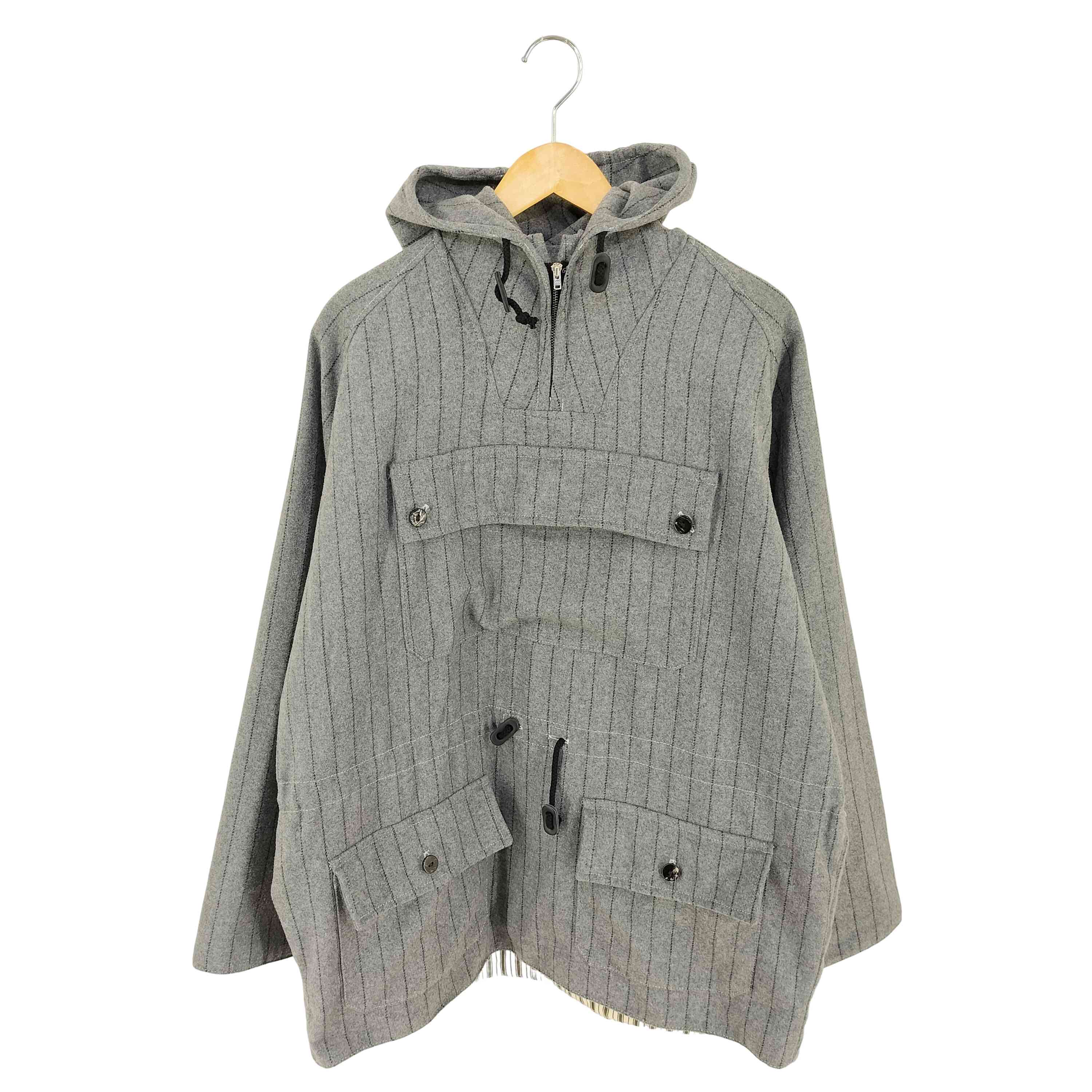 【中古】ユーズドフルギ USED古着 {{MAMNICK}} Edale Smock スモーキングジャケット  メンズ import：M