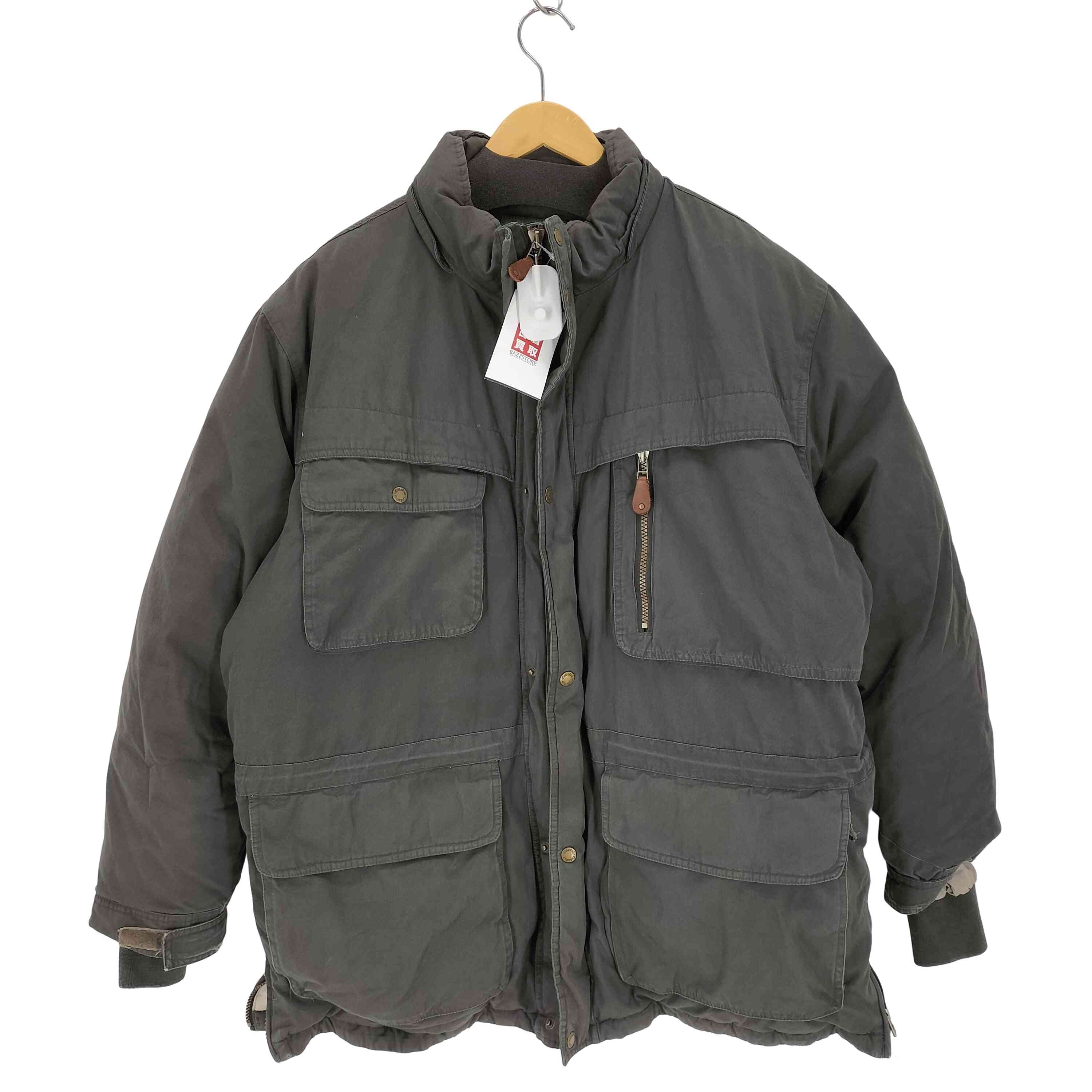 【中古】カベラス Cabelas 90s GOOSE DOWN グースダウン マルチポケットダウンジャケット メンズ JPN：XL