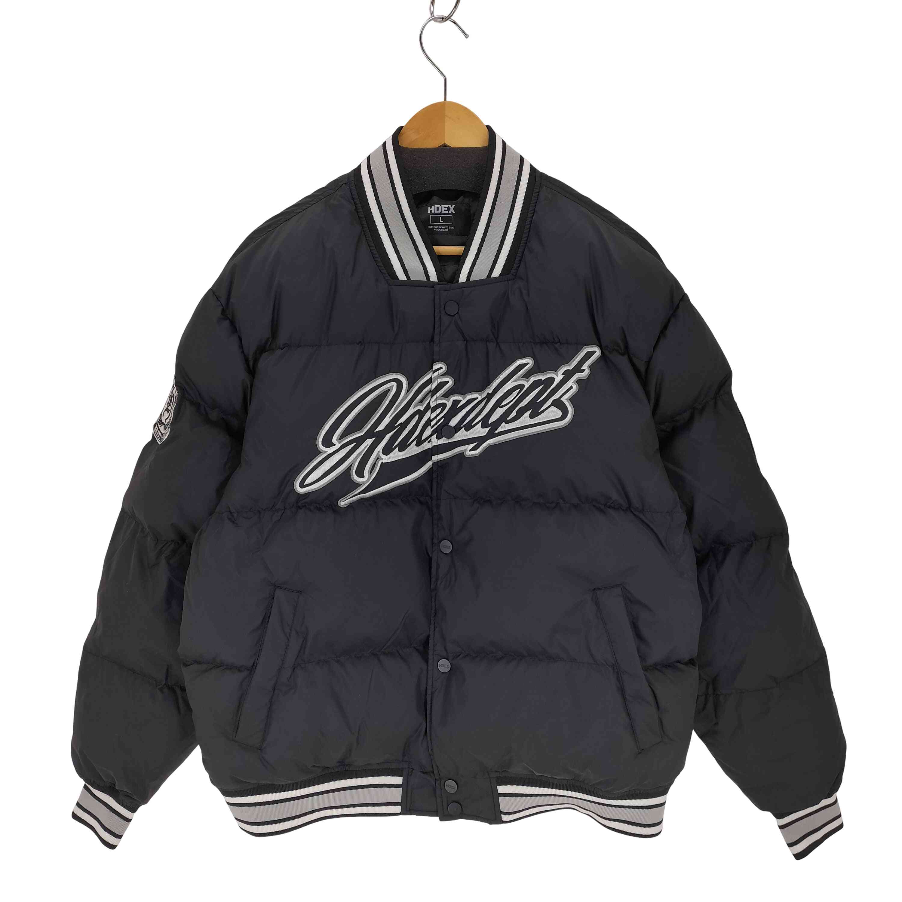 【中古】ユーズドフルギ USED古着 {{HDEX}} Padded Baseball Puffer Jacket メンズ import：L