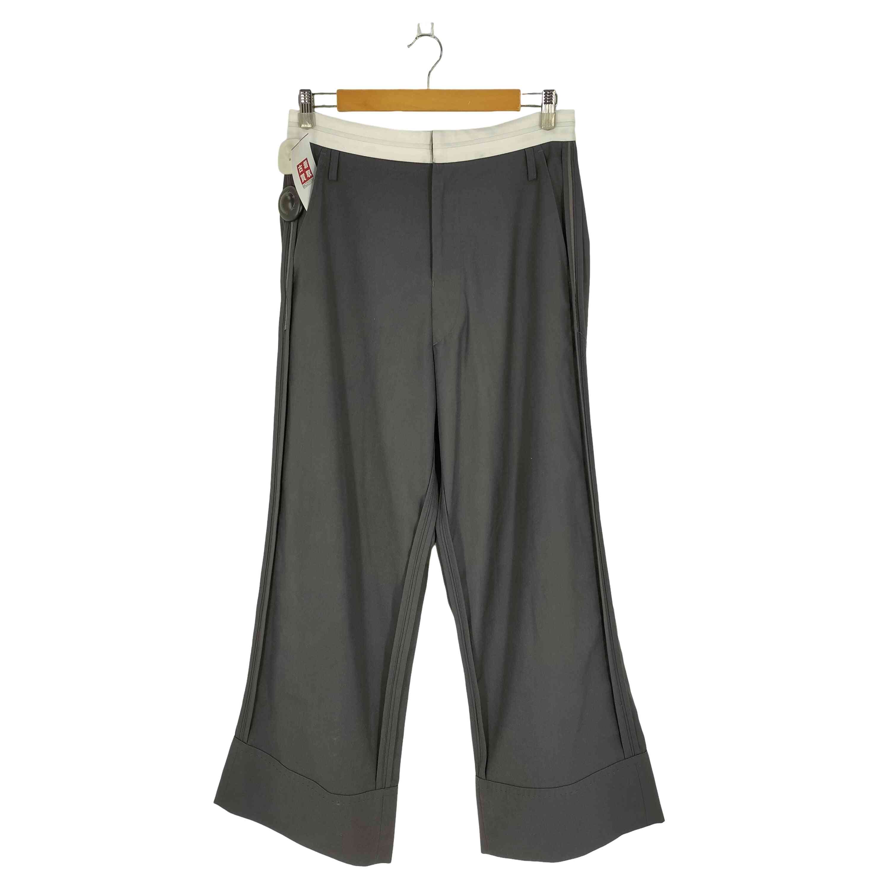 【中古】ユーズドフルギ USED古着 {{SIMPLE PROJECT}} REVERSE SEAM WIDE LEG TROUSERS メンズ  L メンズファッション-ズボン・パンツ