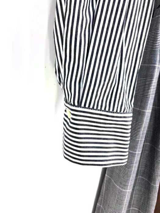 楽天市場 Zara ザラ ワンピース レディース グレー系 茶系 Import S 日本サイズ S M 相当 生地切替ワンピース 中古 ブランド古着バズストアbazzstore Bazzstore ブランド古着バズストア