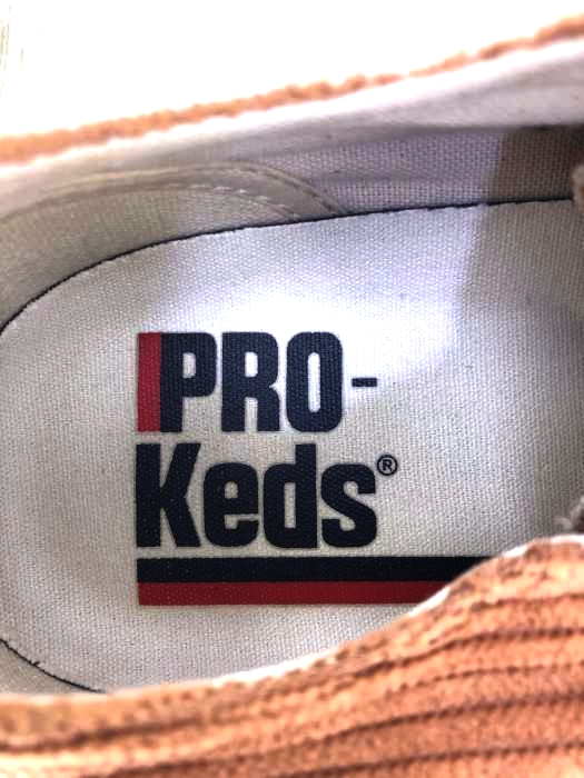 楽天市場 Pro Keds プロケッズ スニーカー メンズ ゴールド系 茶系 Jpn 26jpn 26 日本サイズ 26cm 相当 Royal America 太畝コーデュロイ ハイカットスニーカー 中古 ブランド古着バズストアbazzstore 01 Bazzstore ブランド古着バズストア