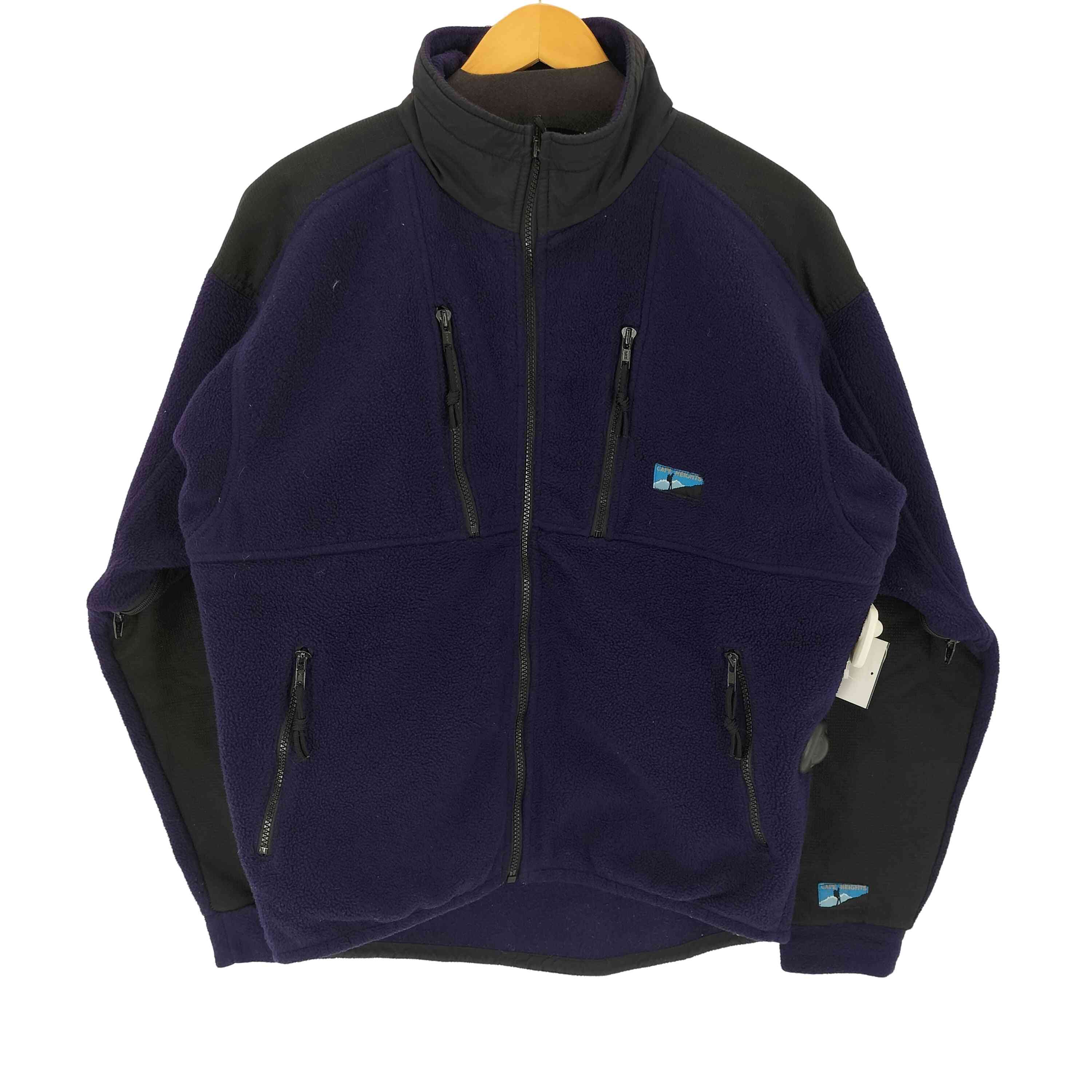 【中古】ケープハイツ cape HEIGHTS 90s USA製 うつり変わりフリースジャケット メンズ  M