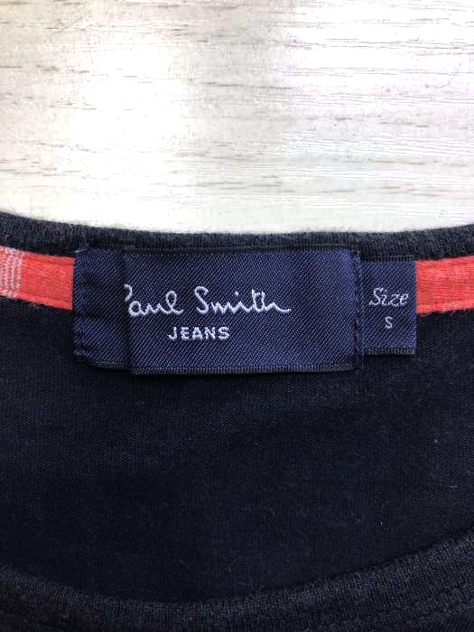 楽天市場 Paul Smith Jeans ポールスミスジーンズ クルーネックtシャツ メンズ 黒系 Jpn S 日本サイズ S 相当 ボーダーカットソー 中古 ブランド古着バズストアbazzstore Bazzstore ブランド古着バズストア