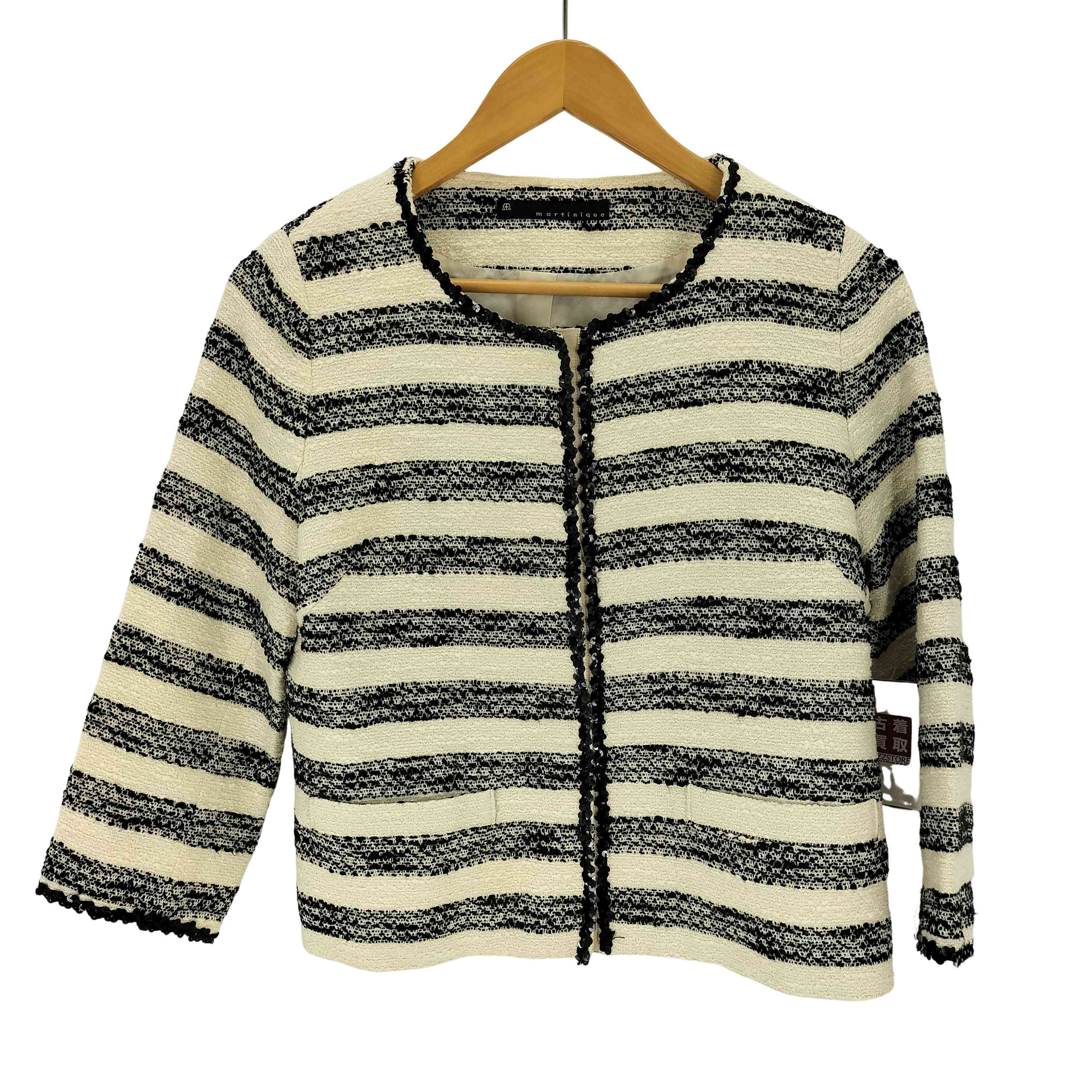 マルティニークmartinique モールツィードジャケット◇ニット