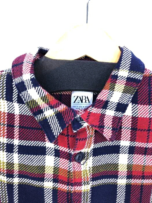 楽天市場 Zara ザラ ネルシャツ メンズ 赤系 青系 Import M 日本サイズ M L 相当 チェックネル 中古 ブランド古着バズストアbazzstore 1300 Bazzstore ブランド古着バズストア