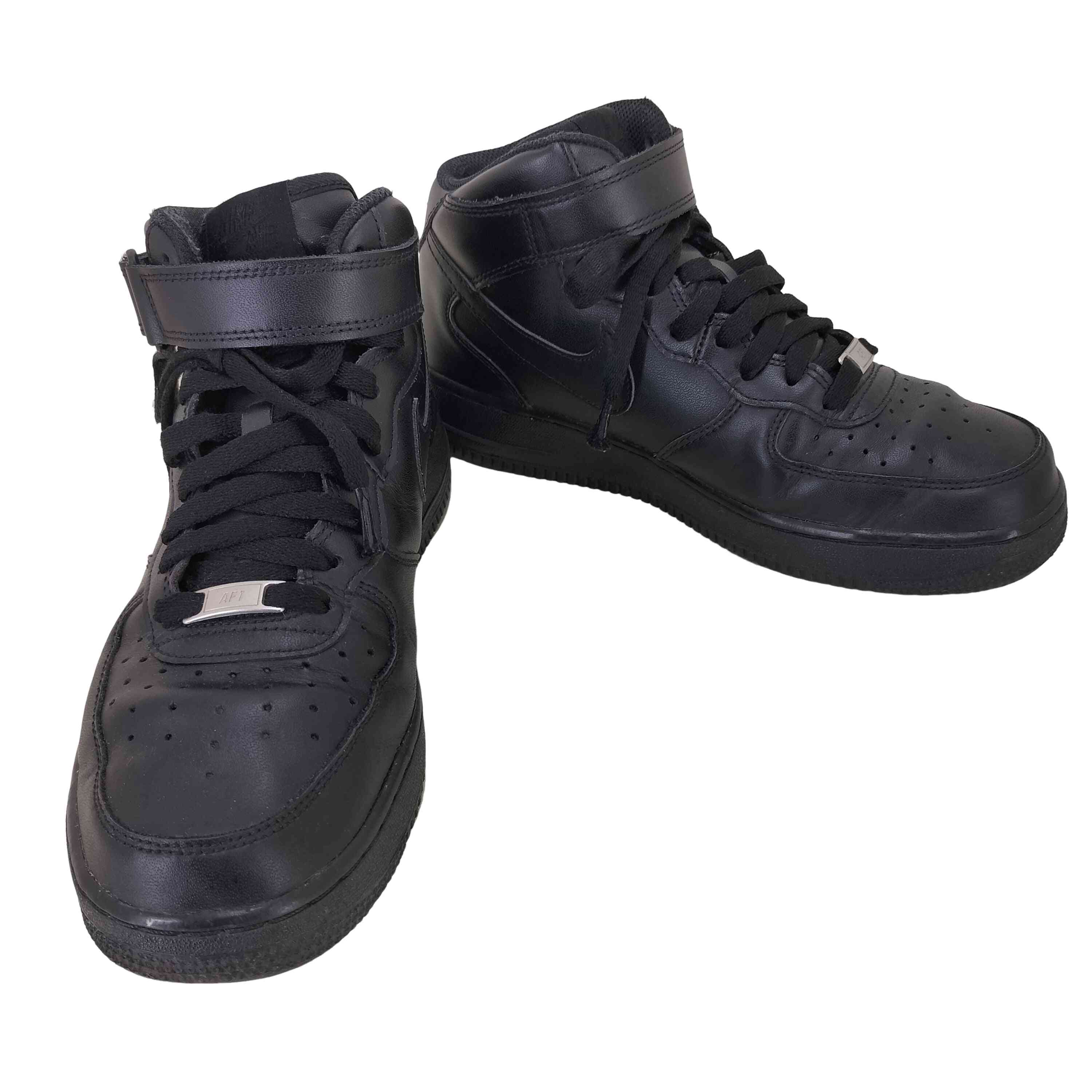 NIKE ナイキ エアフォースワン エアフォース1 ミッド 黒 ブラック 中古品 楽天市場】NIKE AIR FORCE 1 MID '07 ナイキ エア フォース 1