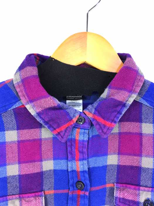 楽天市場 パタゴニア Patagonia シャツ レディース 青系 紫系 Import M 日本サイズ M L 相当 タータンチェック ワーク シャツ 中古 ブランド古着バズストアbazzstore 2501 Bazzstore ブランド古着バズストア