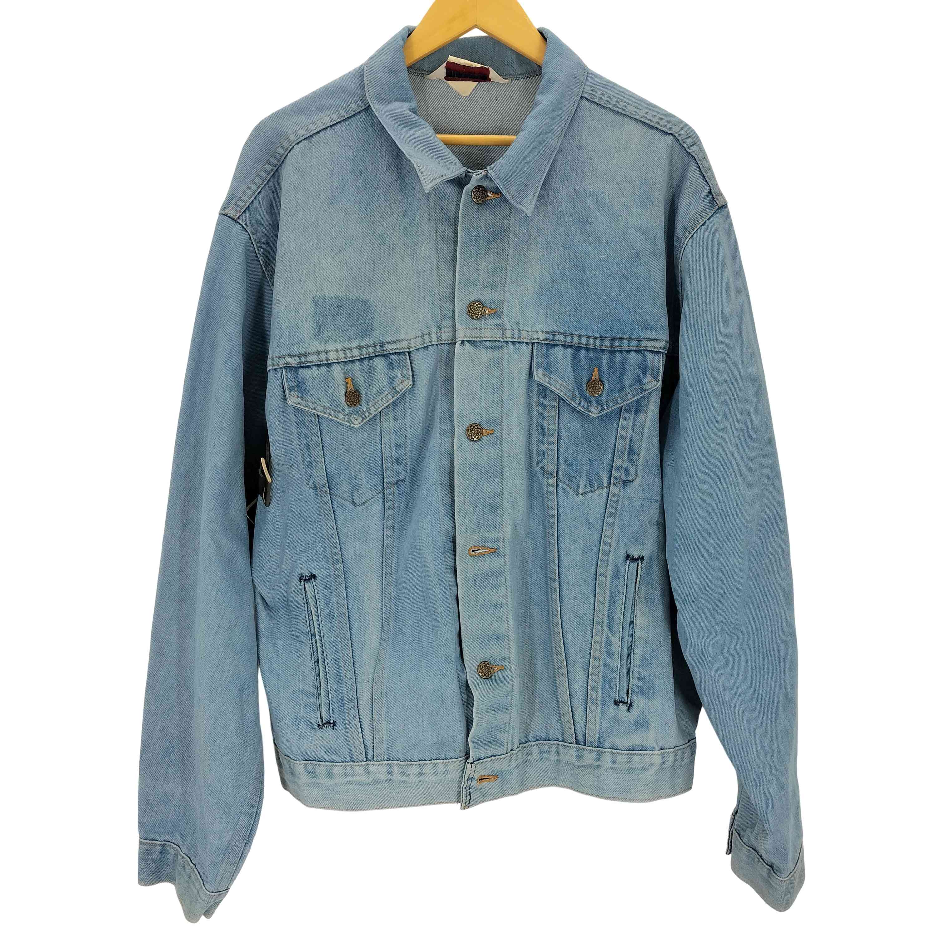 Vintage 80's BIGMAC デニムカバーオール L〜XL相当 古着 古着 80年代 ビッグマック BIG MAC デニムカバーオール メンズM