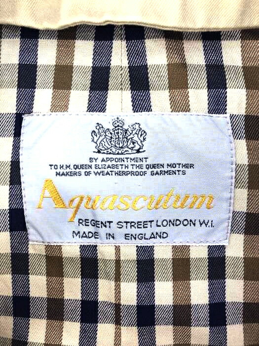 特別価格 アクアスキュータム Aquascutum ステンカラーコート サイズuk 36 メンズ ブランド古着バズストア メール便送料無料 Centroprofesorjuanbosch Com