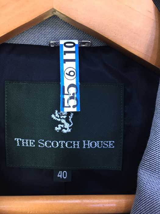 楽天市場 The Scotch House ザスコッチハウス ジャケット レディース グレー系 Jpn 40 日本サイズ L Xl 相当 比翼 スタンドカラージャケット 中古 ブランド古着バズストアbazzstore 0806 Bazzstore ブランド古着バズストア