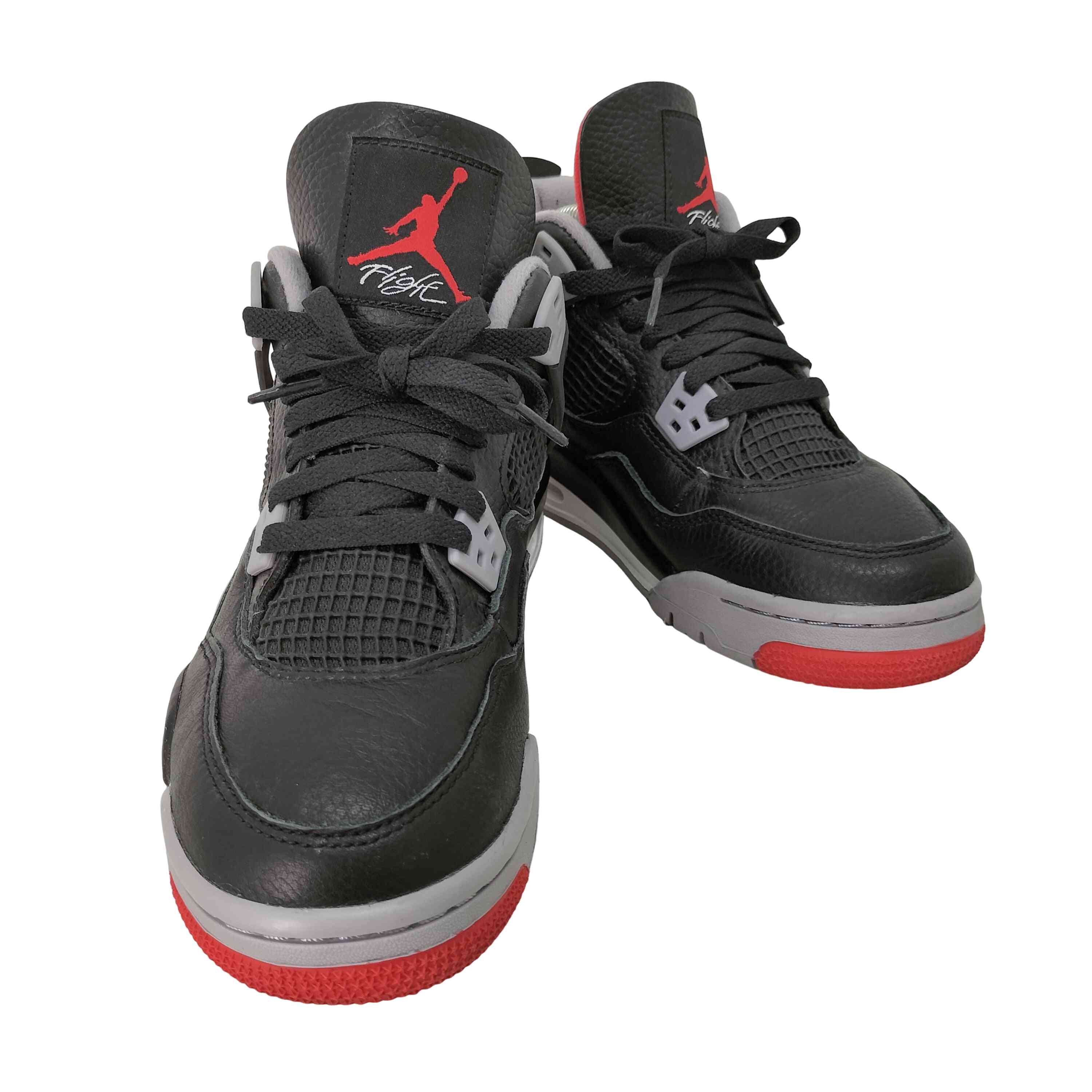 【中古】ナイキ NIKE GS Air Jordan 4 Retro Bred Reimagined レディース JPN：24 6,817円