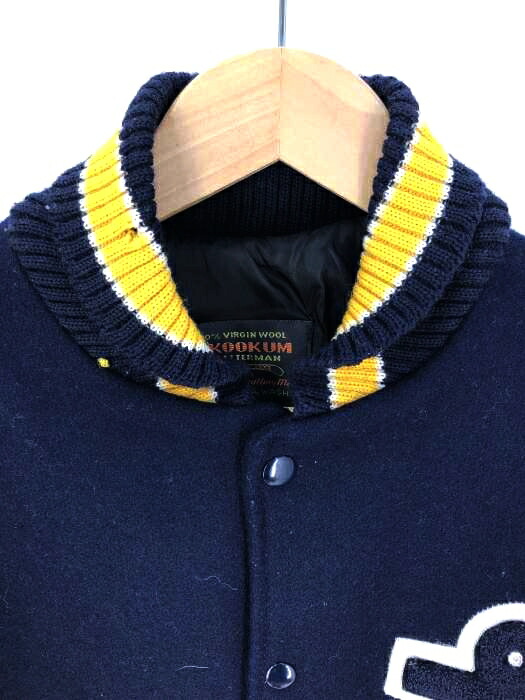 楽天市場 Skookum スクーカム スタジャン メンズ 茶系 青系 Us 34 日本サイズ Xs S 相当 アワードジャケット 中古 ブランド古着バズストアbazzstore 0709 Bazzstore ブランド古着バズストア