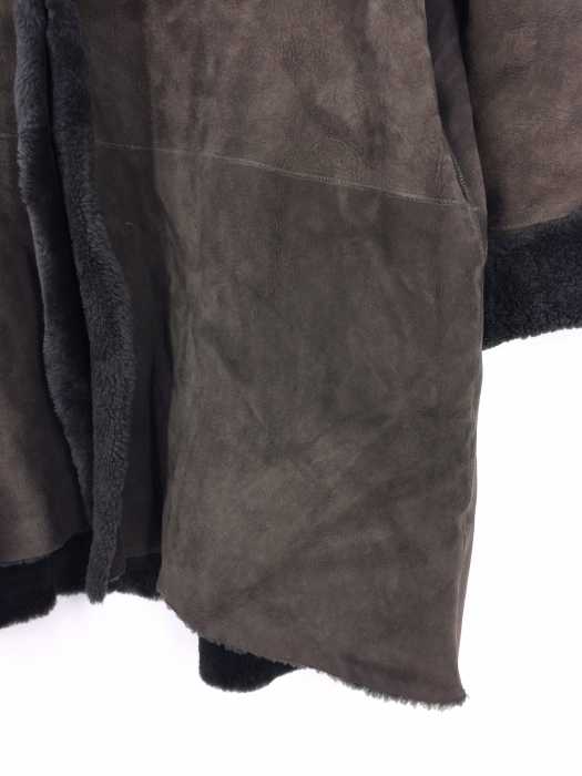 Unknown 別注 アンノウン ムートンコート レディース 茶系 Unknown 茶系 別注 フード付きムートンコート イングランド製 中古 ブランド古着バズストアbazzstore Bazzstore ブランド古着バズストアアンノウン Unknown ムートンコート レディース 別注