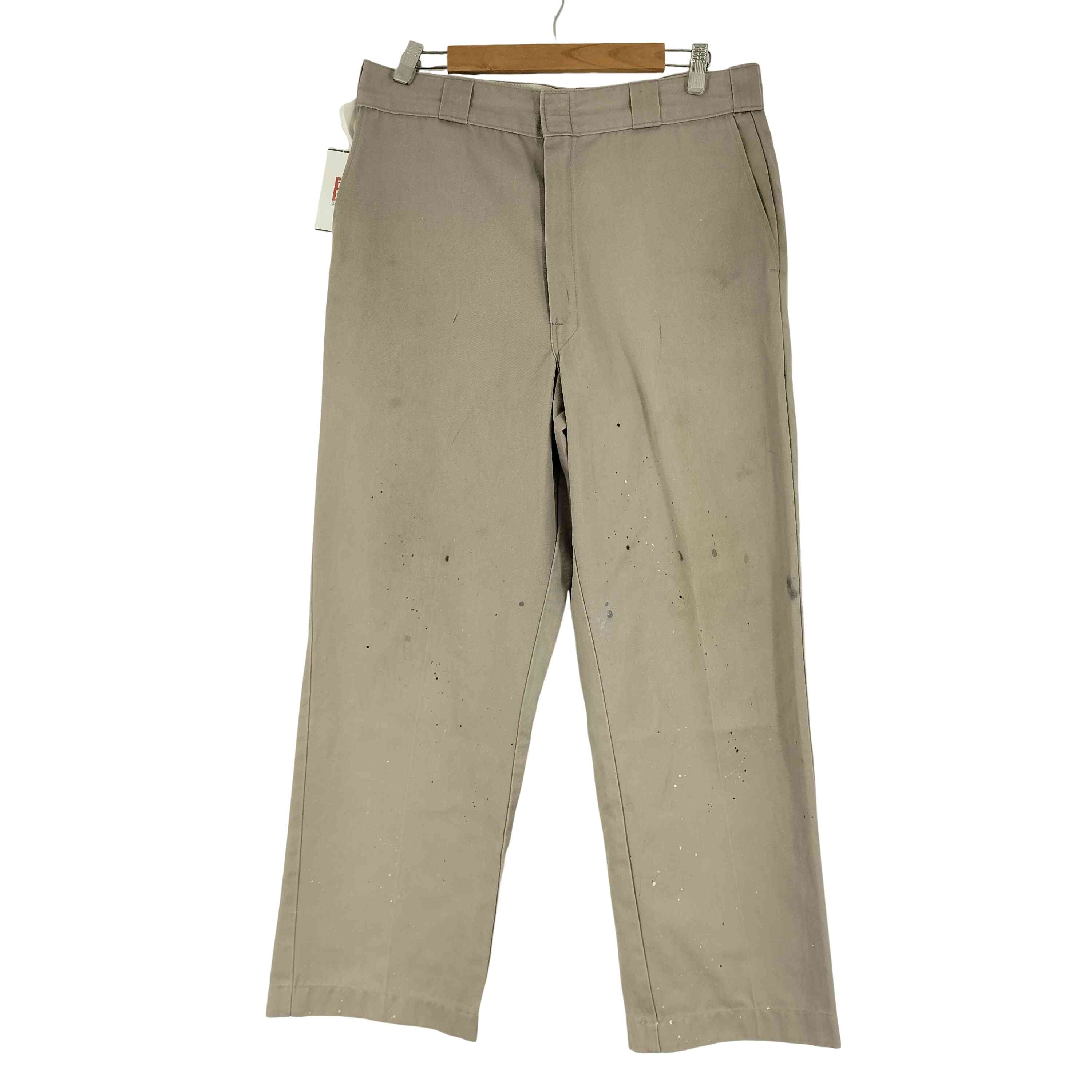 80s USA製 Dickies 874 ベージュ 極太 TALON zip 楽天市場】ディッキーズDickies 80's 米国製ちびタグTALONジップ