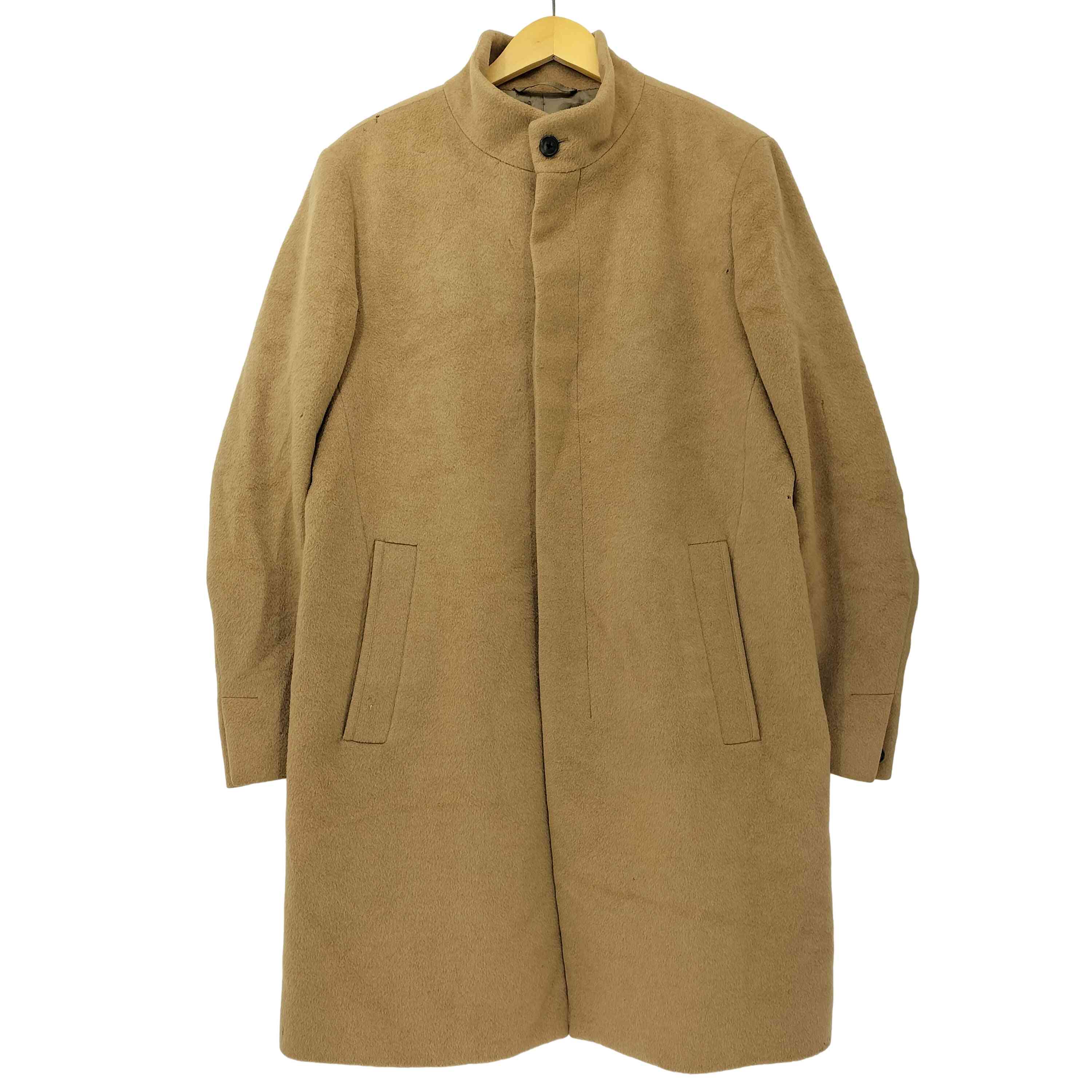 【中古】セオリー theory BELVIN VP RONDANE COAT キャメル コート メンズ import：L