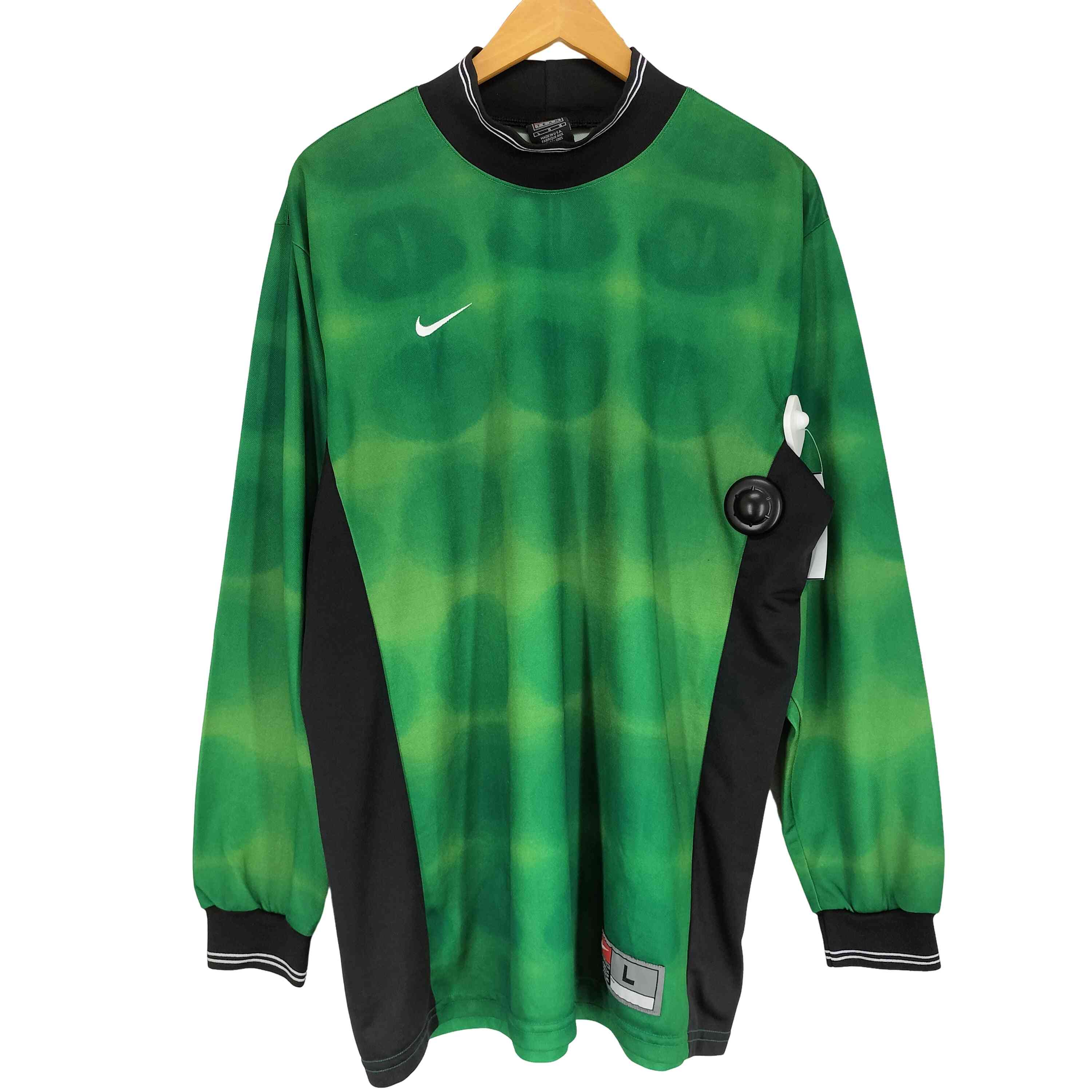 【中古】ナイキ NIKE 90s- TEAM曳き船 L/S力くらべプルオーバー メンズ  L