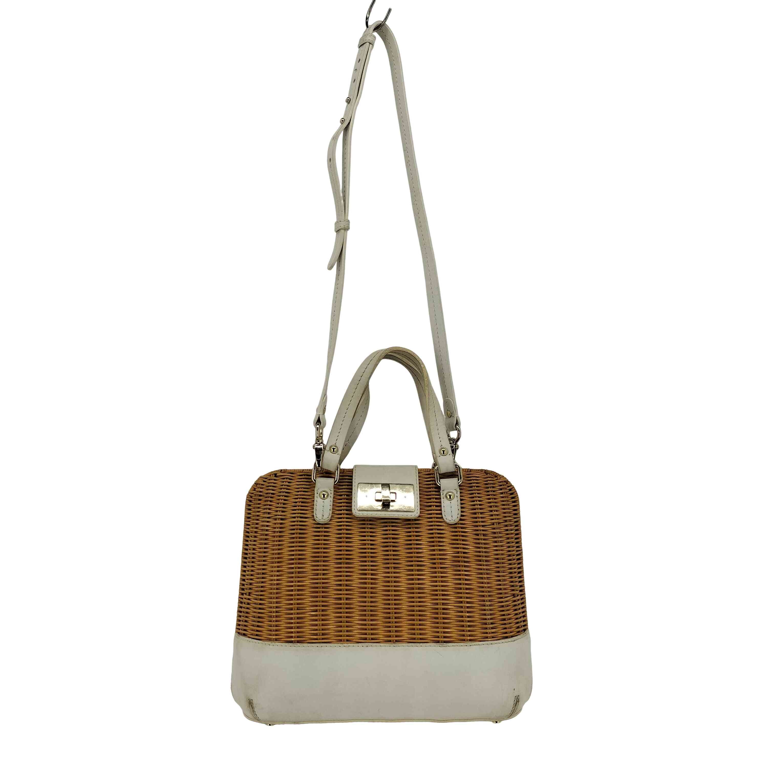 楽天市場】【中古】Kate Spade カエルカゴバッグ 2wayショルダーバッグ