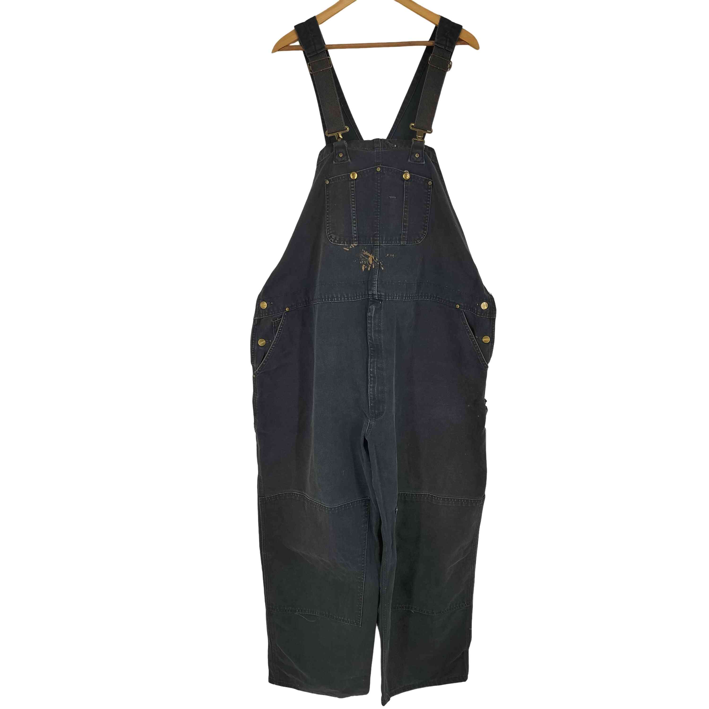 【中古】鉄道車両ハート型 Carhartt 家鴨地 厚地の外套櫂 メンズ 書きあらわす無