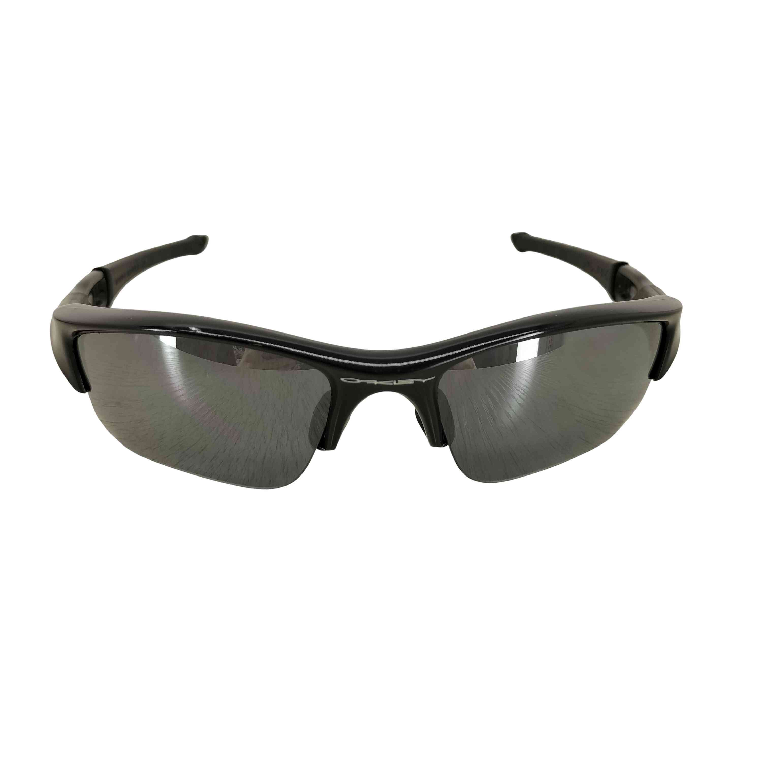 Oakley スポーツサングラス ブラック 偏光レンズ OAKLEY オークリー サングラス SPLIT SHOT - Matte Black