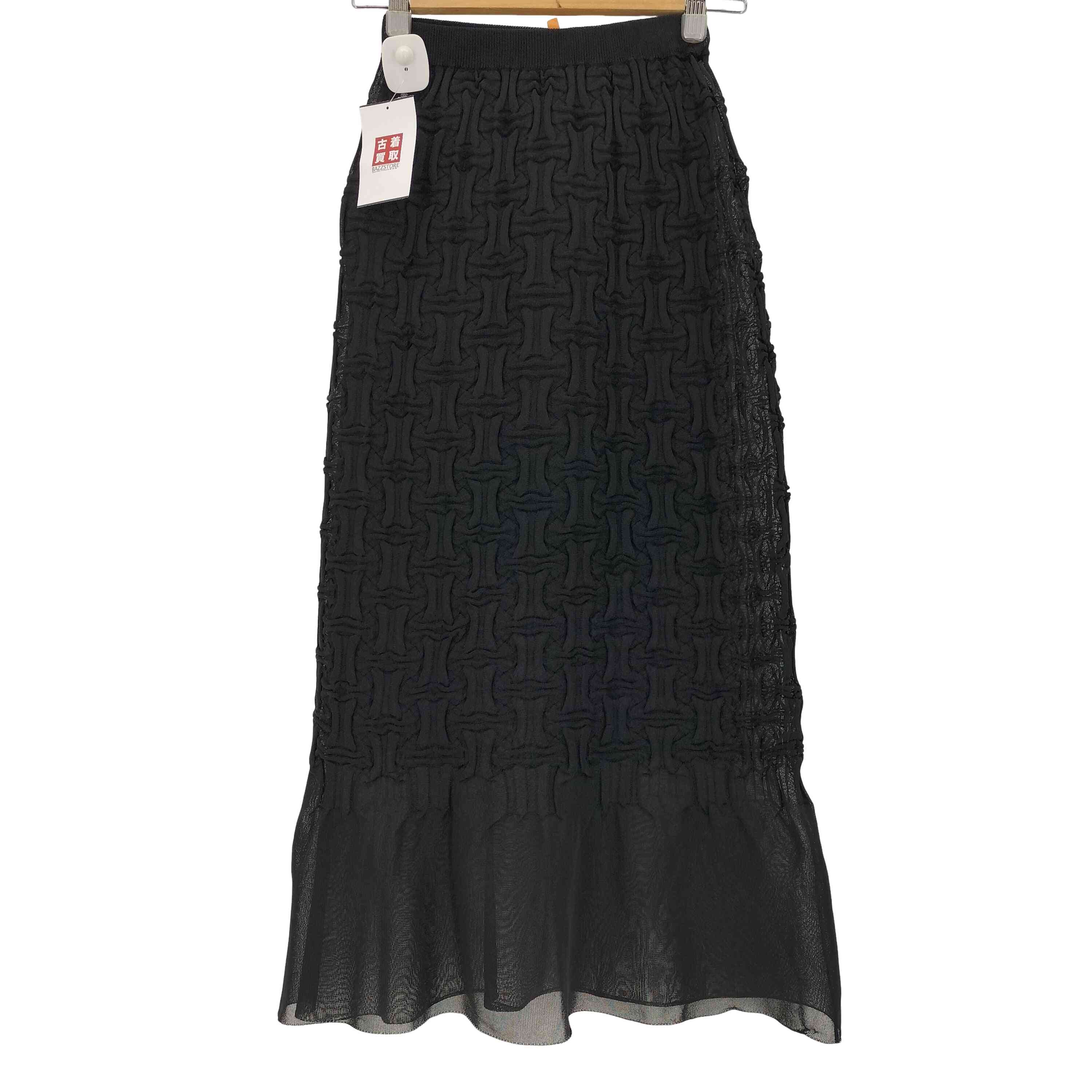 【中古】ユーズドフルギ USED古着 {{OPEN SESAME CLUB}} sheer lattice skirt レディース 1|BAZZSTORE ブランド古着バズストア