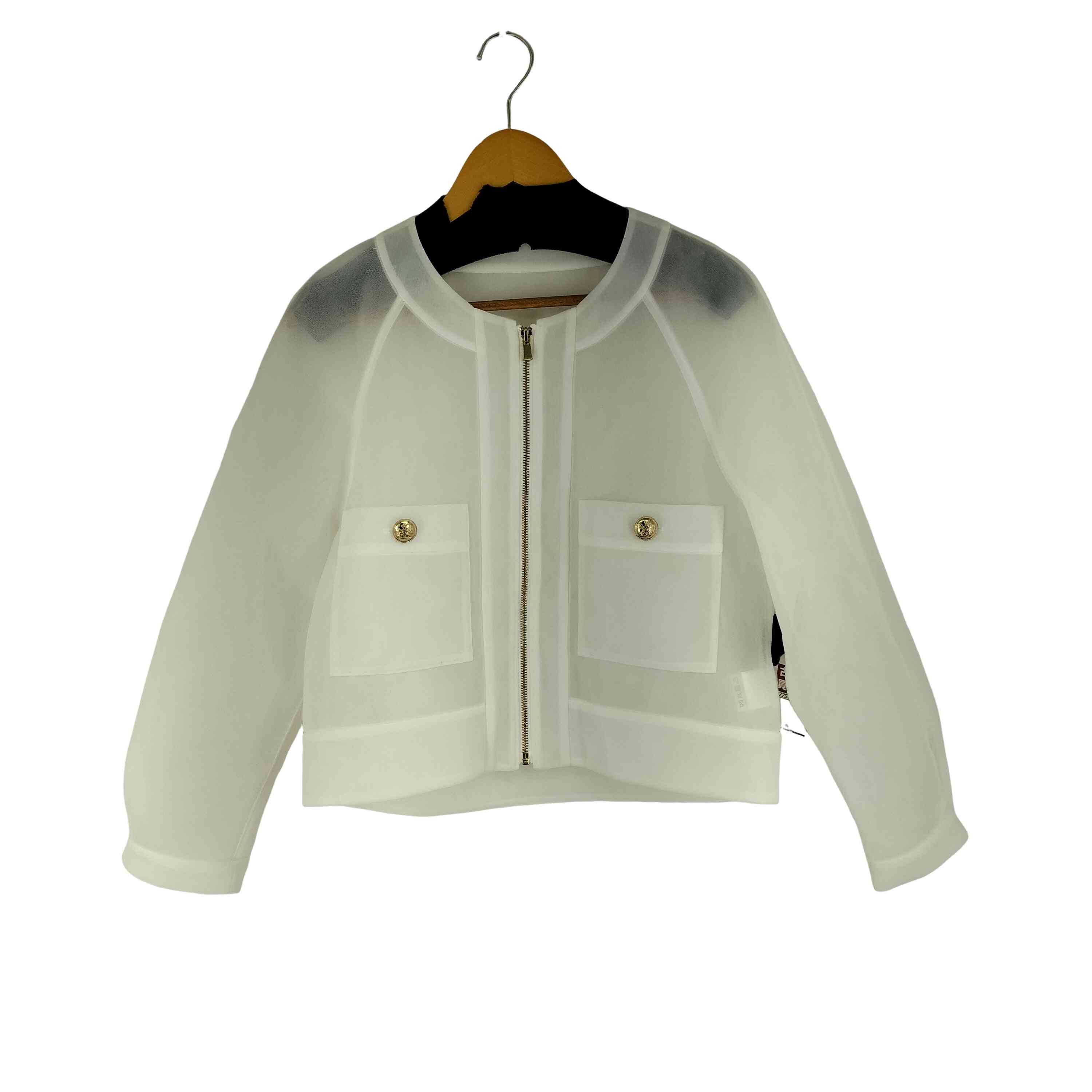 【中古】ダイアグラム Diagram 25SS シアーダンボールブルゾン レディース JPN：36