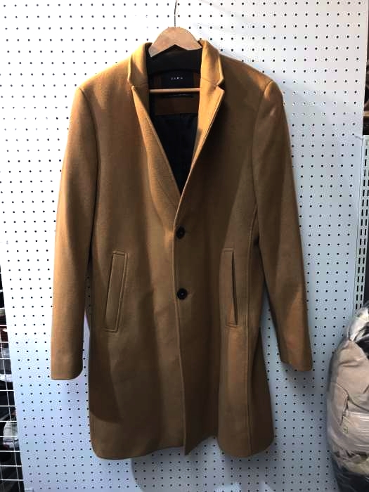 楽天市場 Zara ザラ チェスターコート メンズ 茶系 Import L 日本サイズ L Xl 相当 メルトンチェスターコート 中古 ブランド古着バズストアbazzstore 11 Bazzstore ブランド古着バズストア