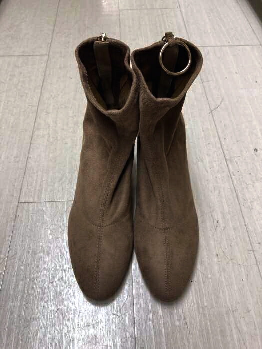 新作グッ スウェードショートブーツ 中古 ブランド古着バズストアbazzstore 相当 日本サイズ 23 5cm Jpn 37 茶系 レディース ショートブーツ ザラベーシック Zarabasic Rashiastrologer Com